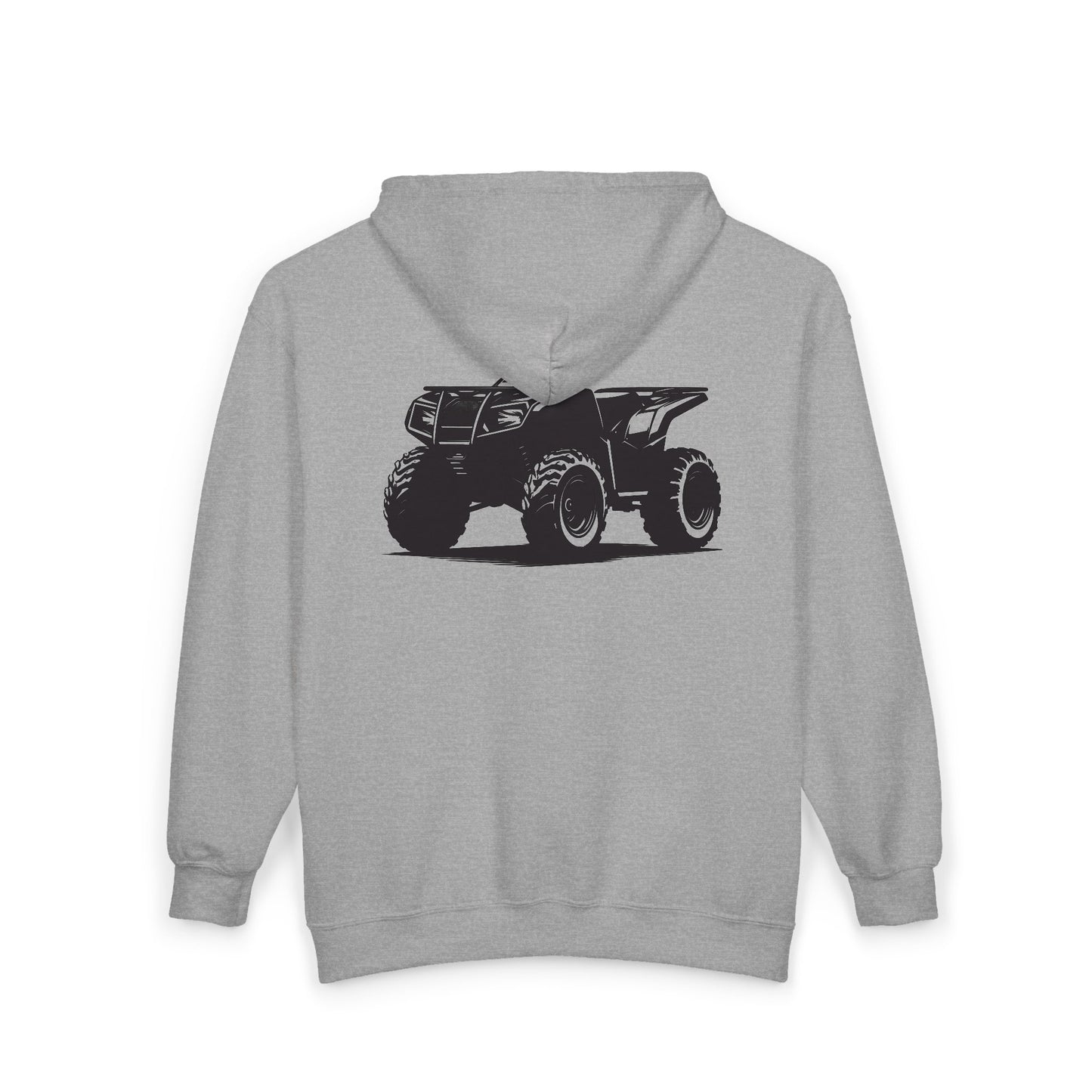 Off The Beaten Path Quad Unisex Full Zip Hoodie