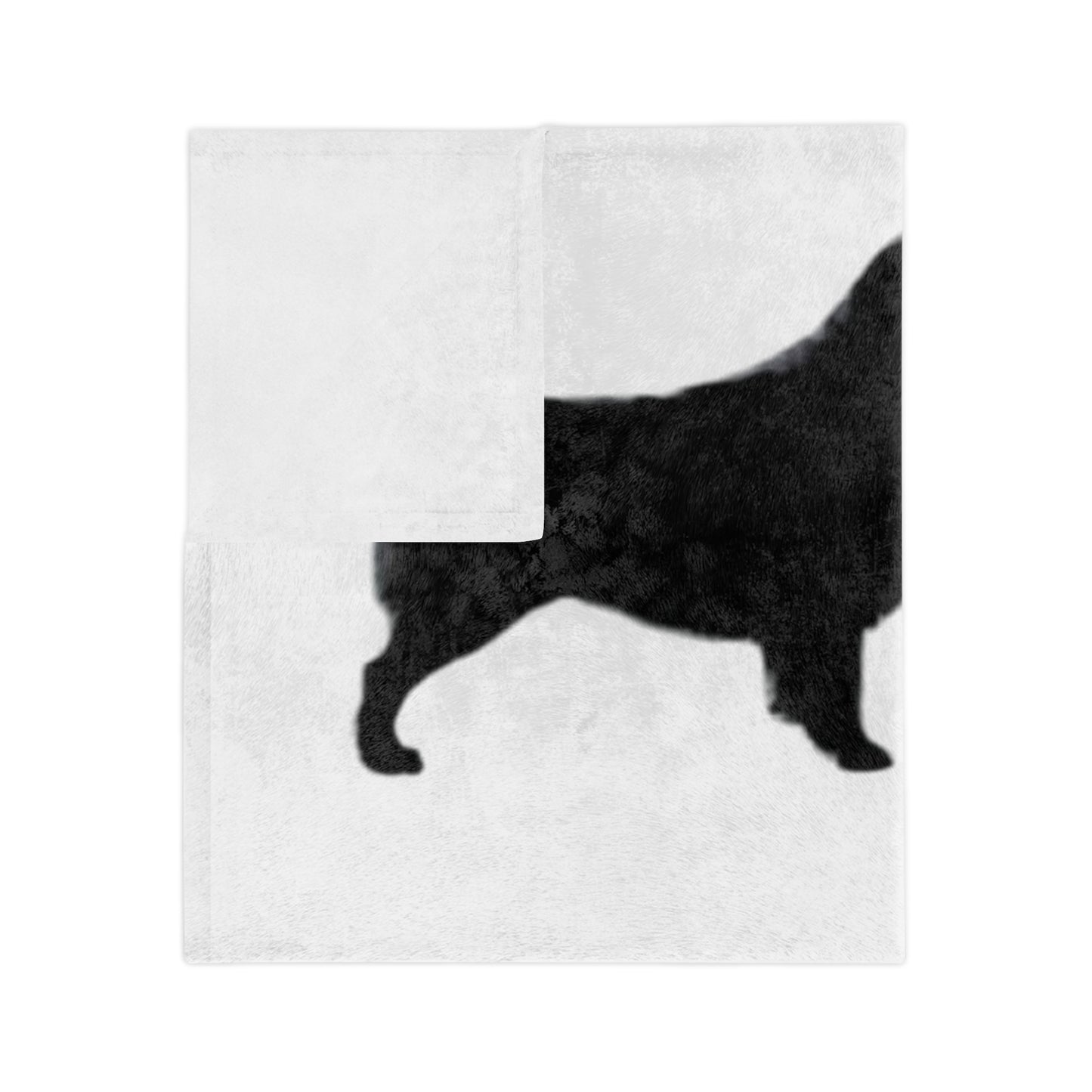 Aussie Silhouette Velveteen Microfiber Blanket
