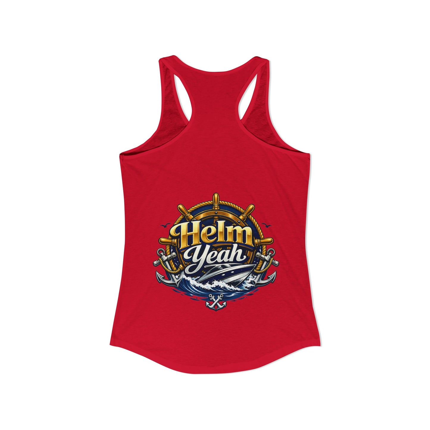 Helm Yeah Women's Racerback Tank
