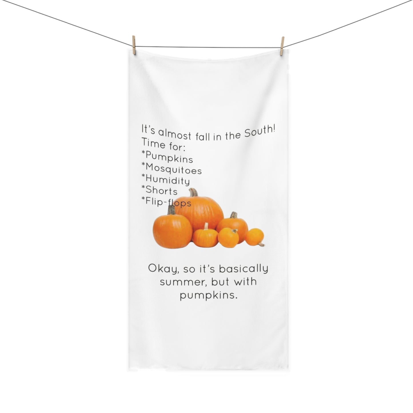 Fall In The South Mink-Cotton Beach Towel