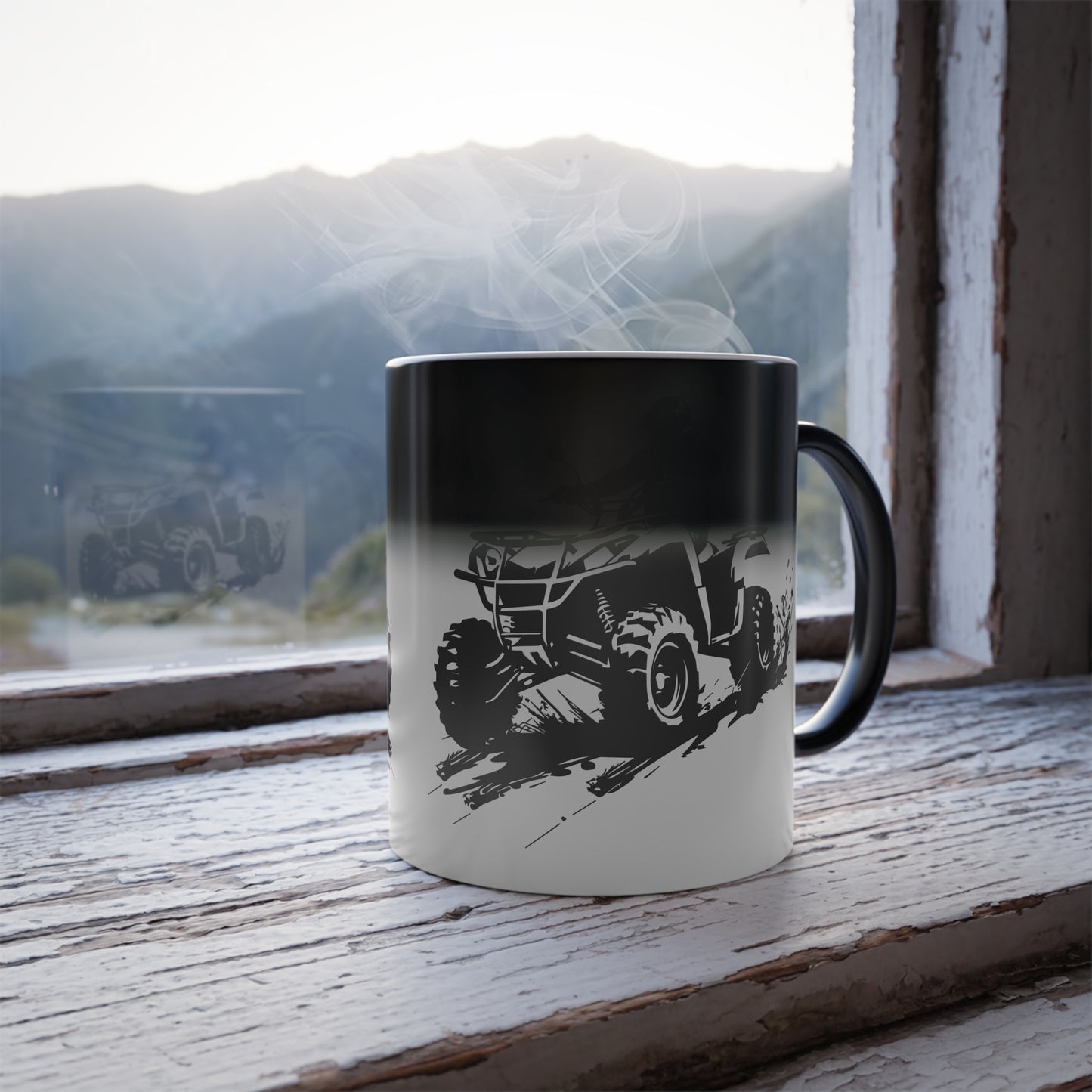 Slingin' Mud Quad Color Changing Mug