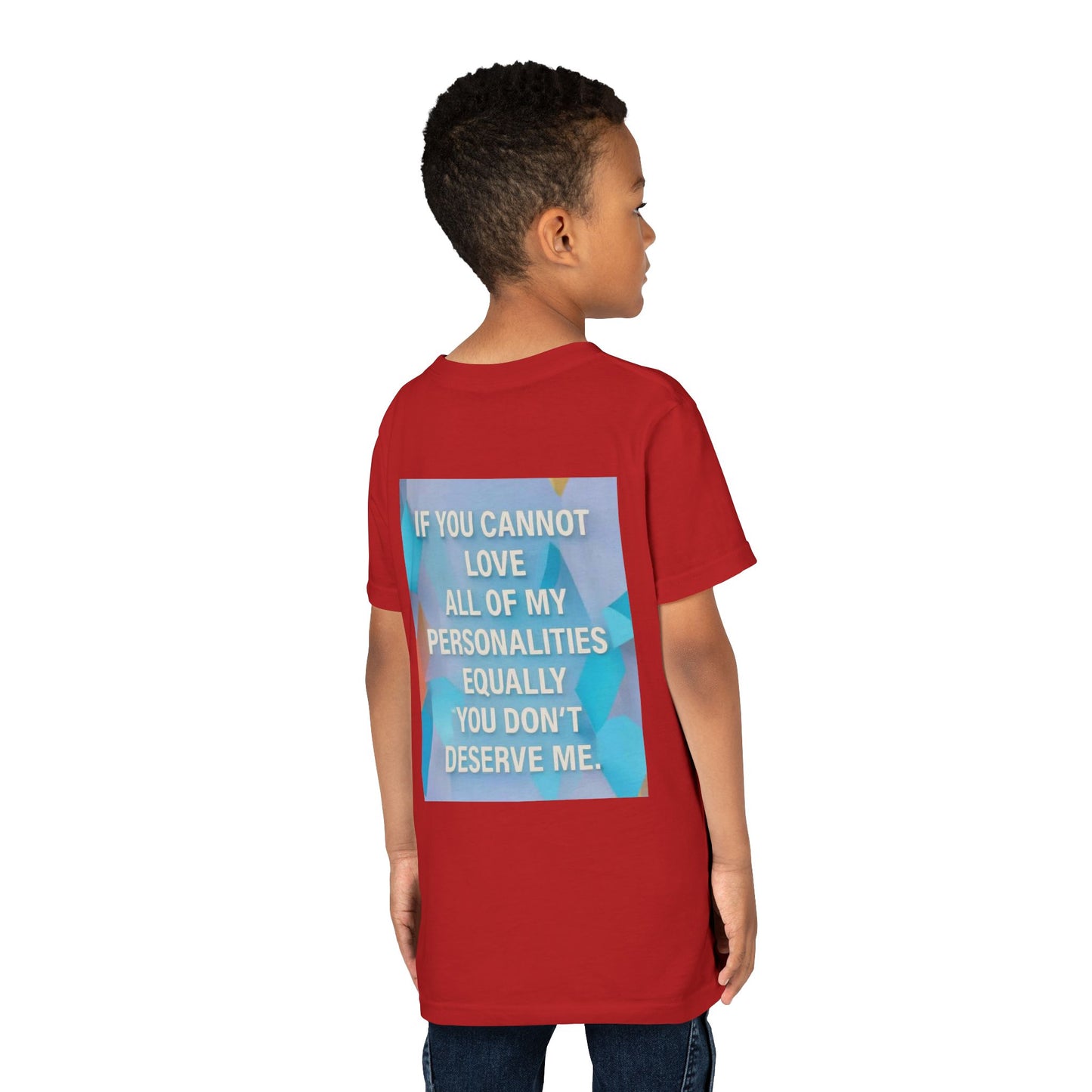 All Of My Personalities Youth Unisex Short Sleeve Crewneck Tee