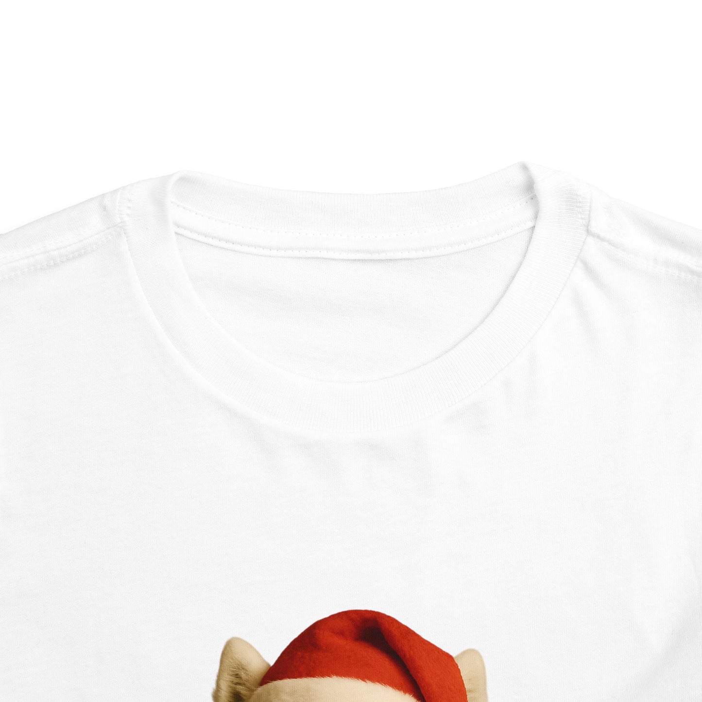 Santa Paws Samoyed Toddler Unisex Short Sleeve Crewneck Tee
