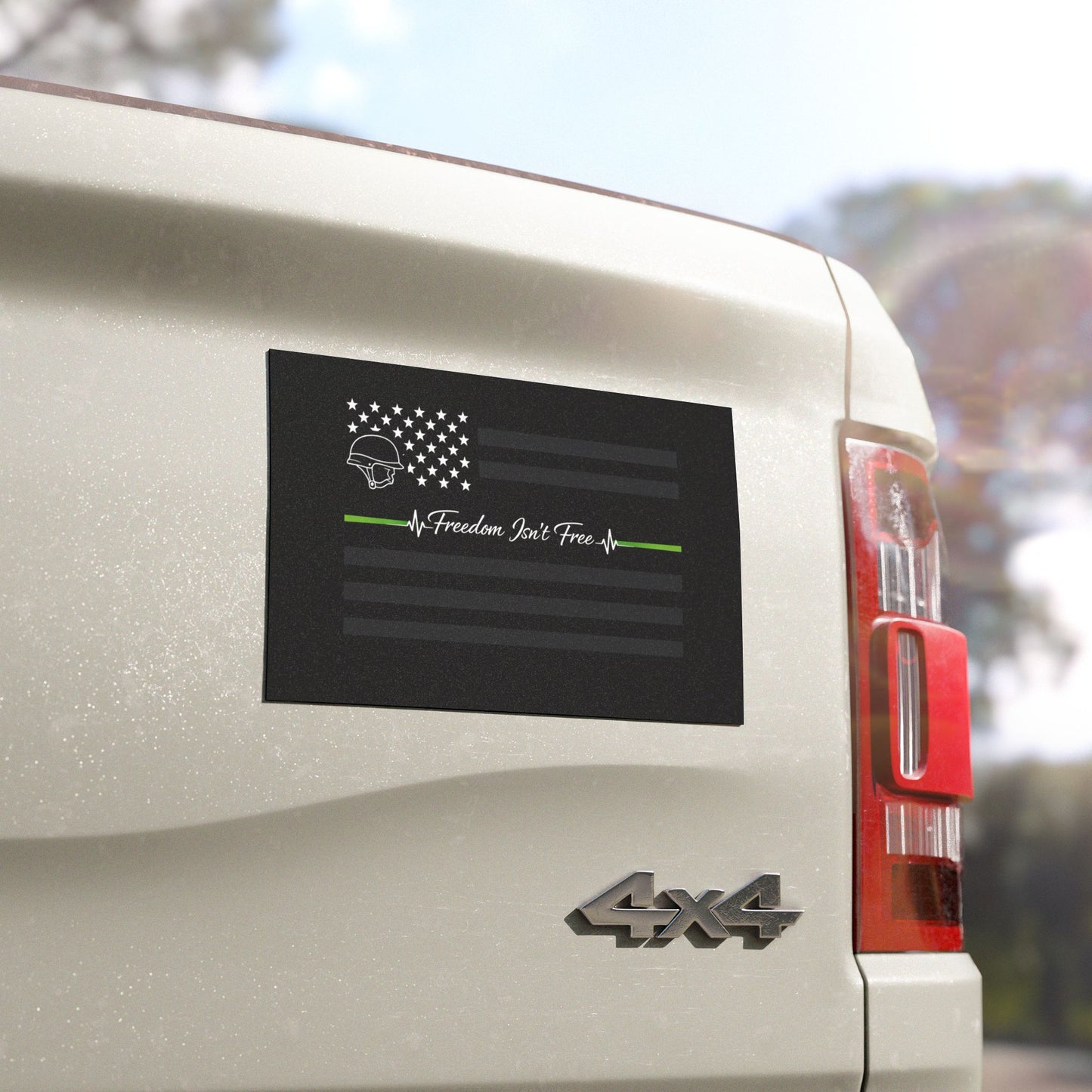 Thin Green Line Indoor/Outdoor Magnet