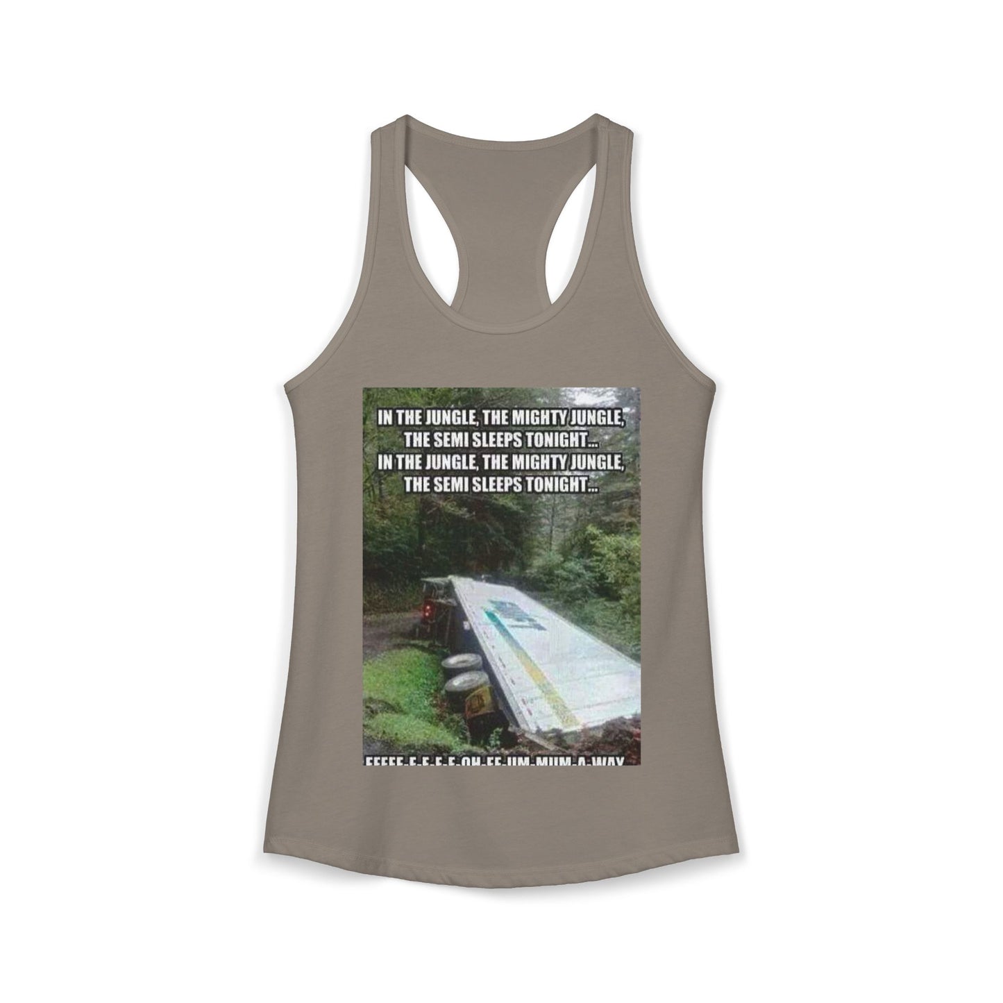 Semi Sleeps Women's Racerback Tank