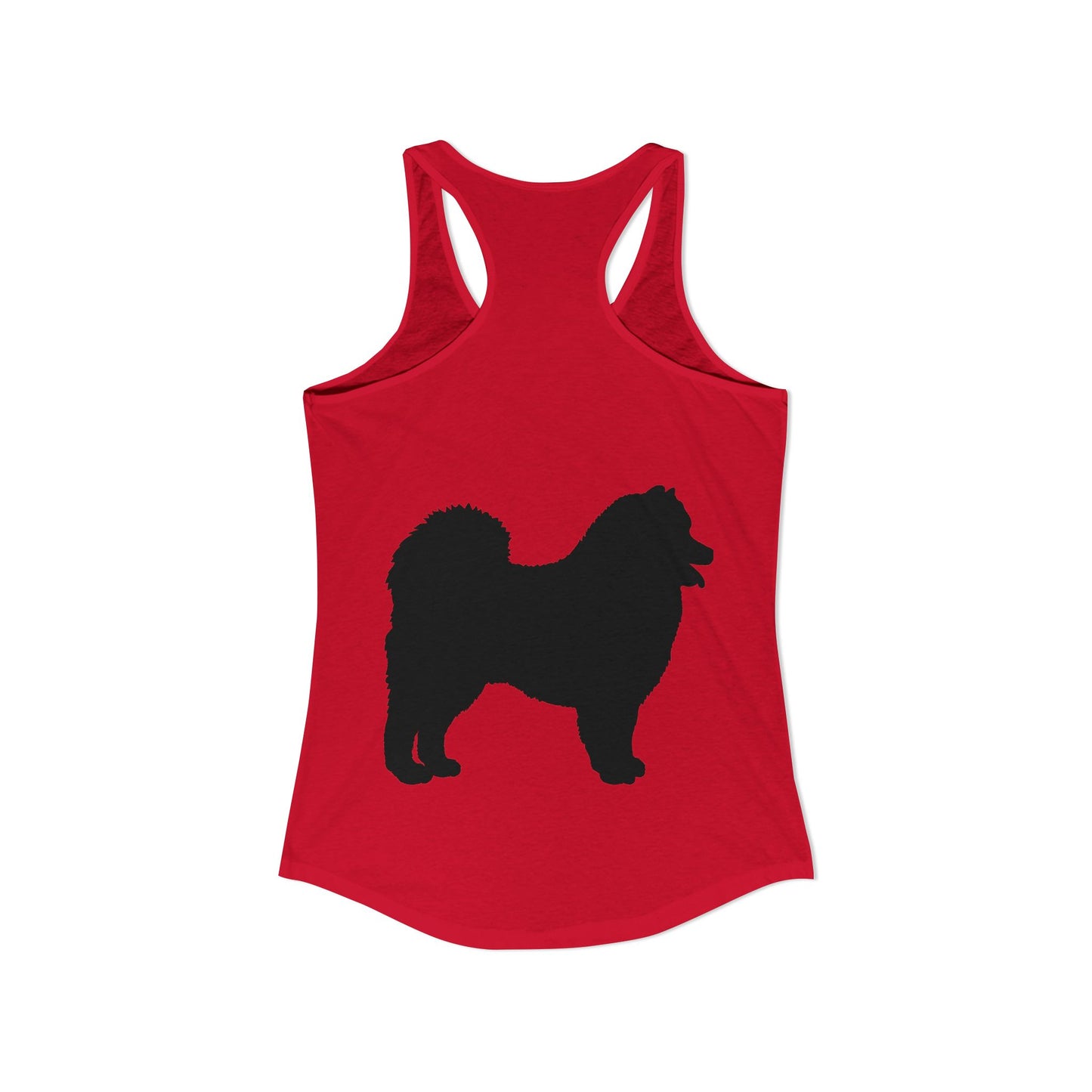 Samoyed Silhouette Women's Racerback Tank