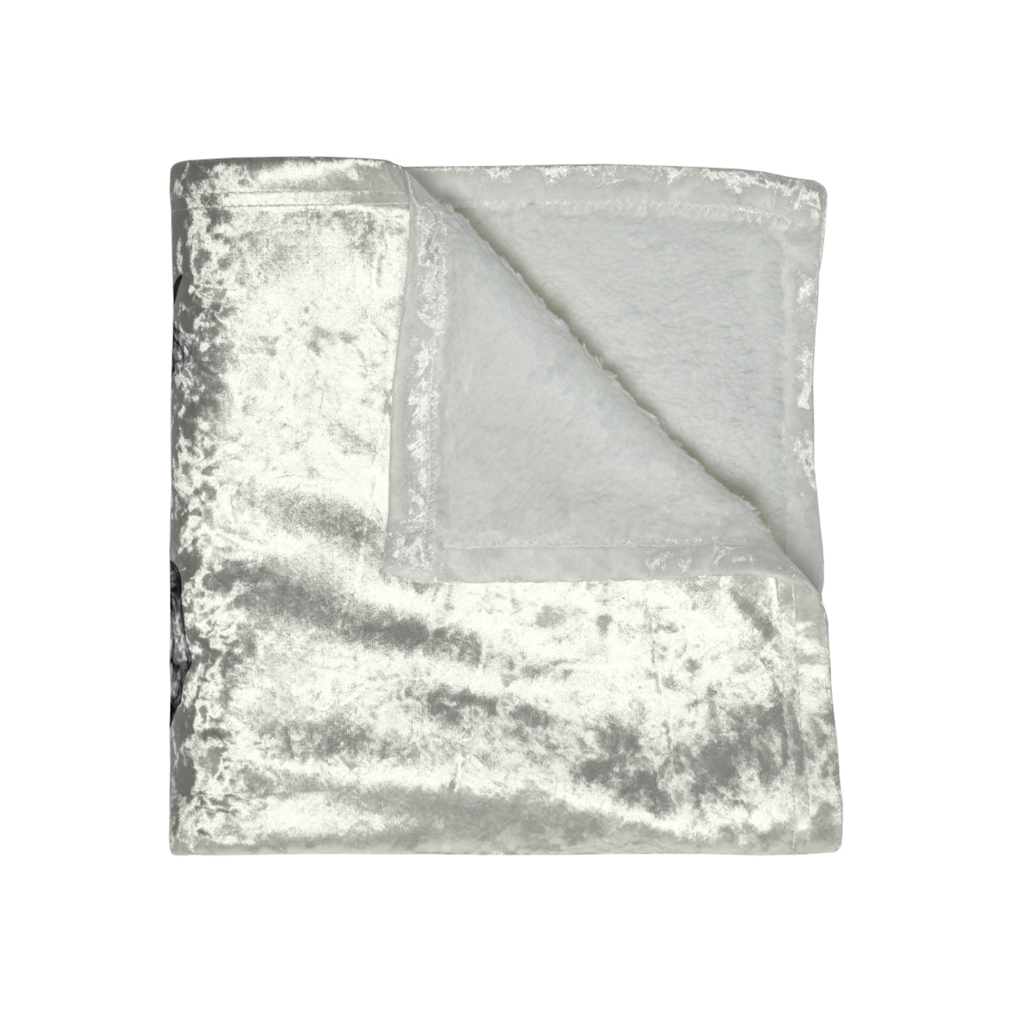 Fancy Pants Crushed Velvet Blanket
