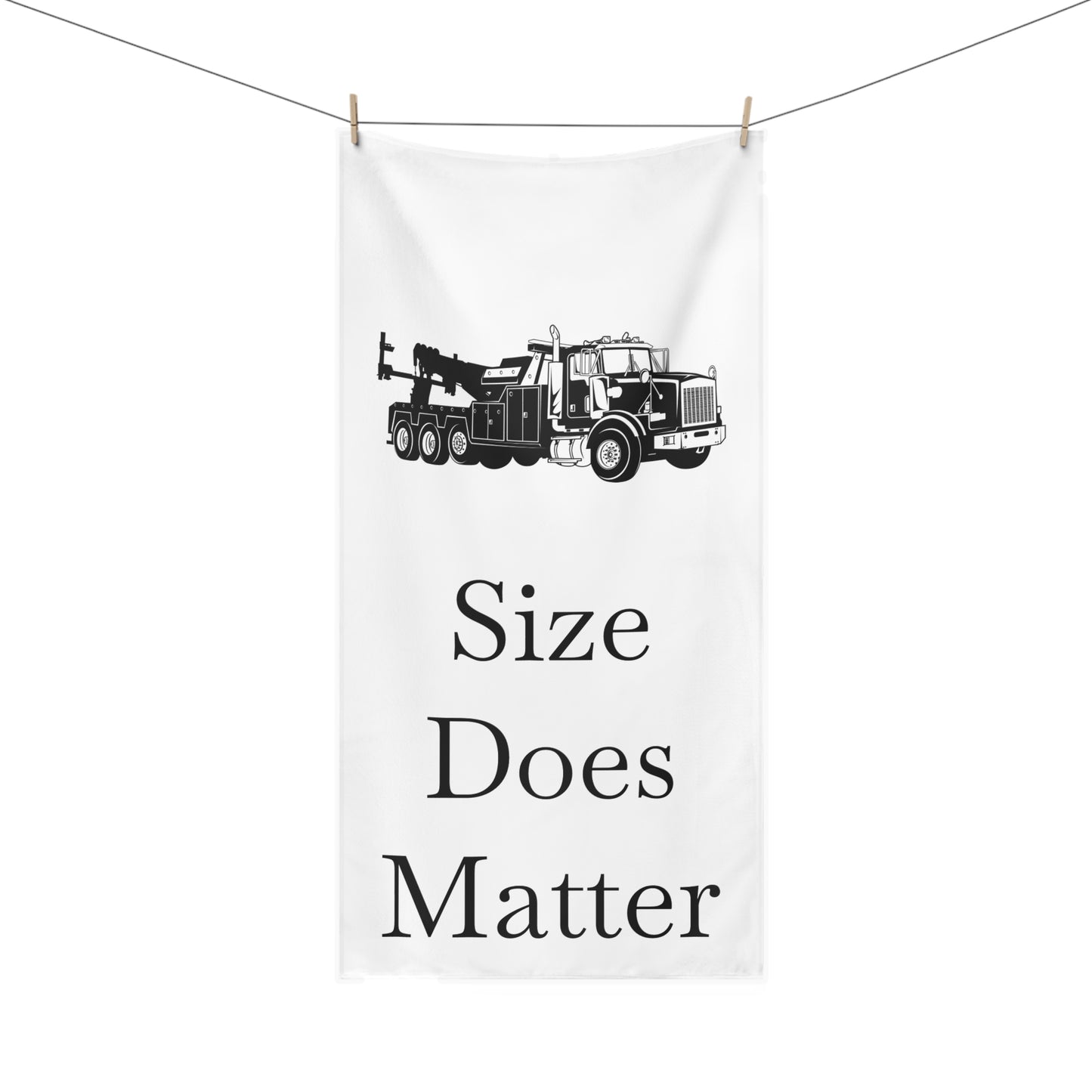 Size Does Matter Mink-Cotton Beach Towel