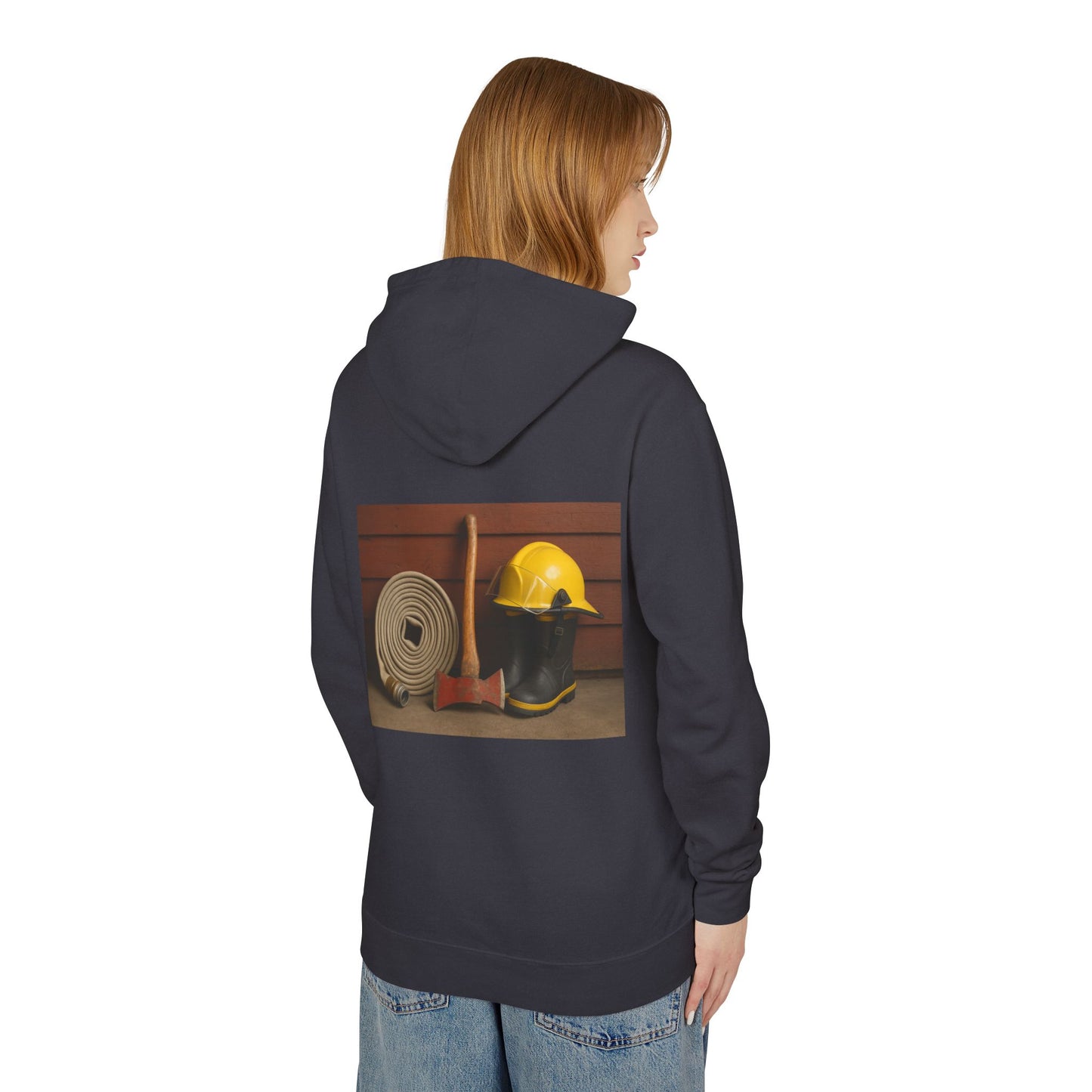 Fire/Rescue Appreciation Unisex Lightweight Hoodie