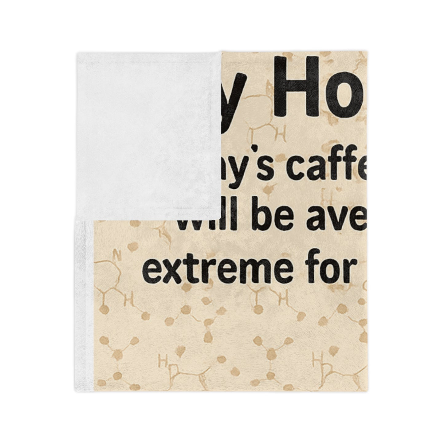 Today's Horoscope Velveteen Microfiber Blanket