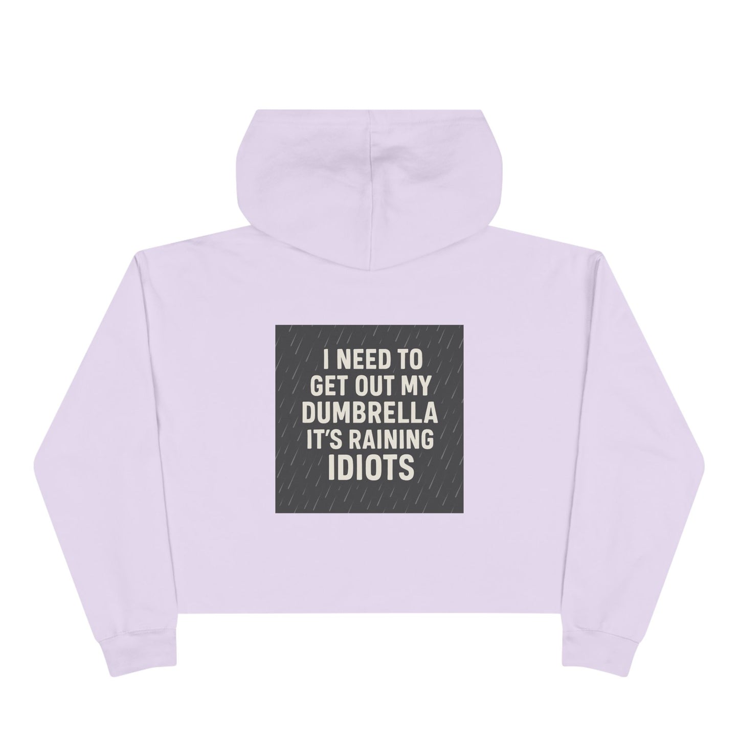 Dumbrella Women's Crop Hoodie