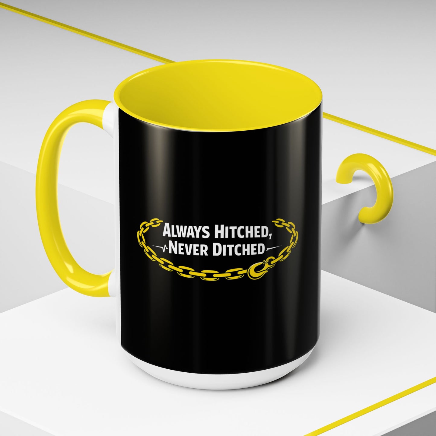 Always Hitched 2-Tone Coffee Mug