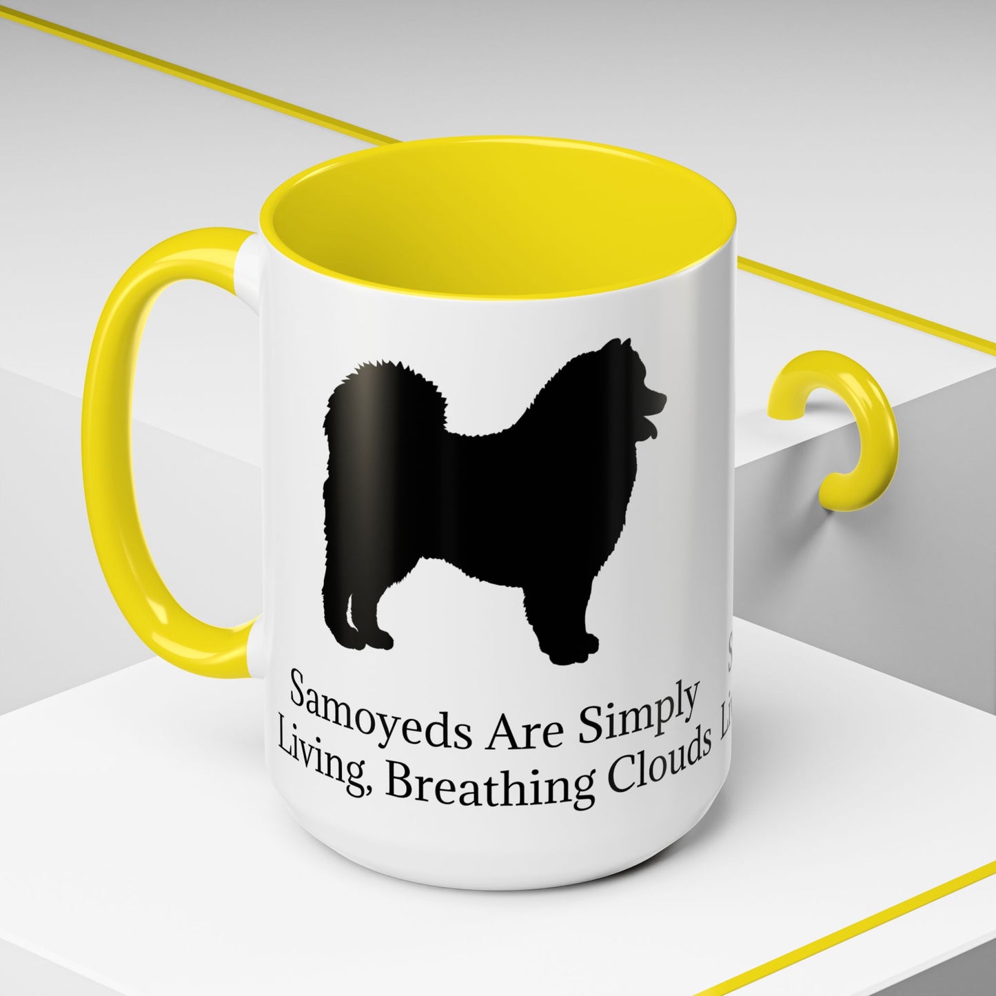 Clouds 2-Tone Coffee Mug