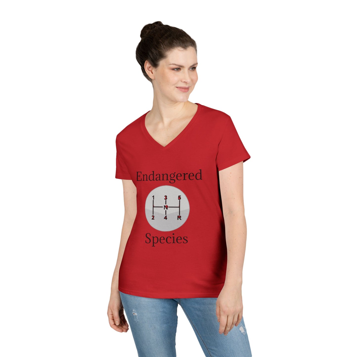 Endangered Species Women's V-Neck T-Shirt