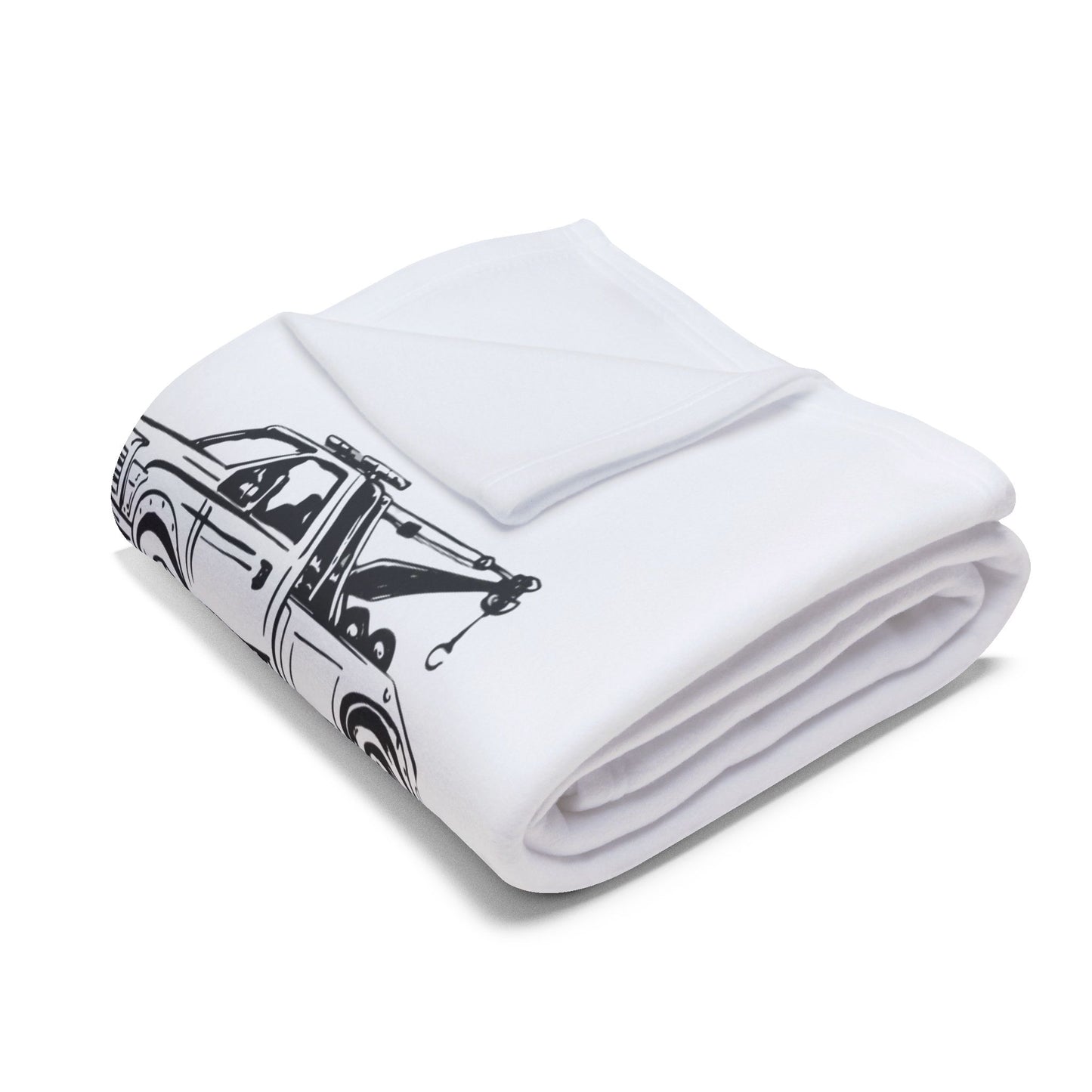 H**ker Express Wheel Lift Tow Truck Arctic Fleece Blanket