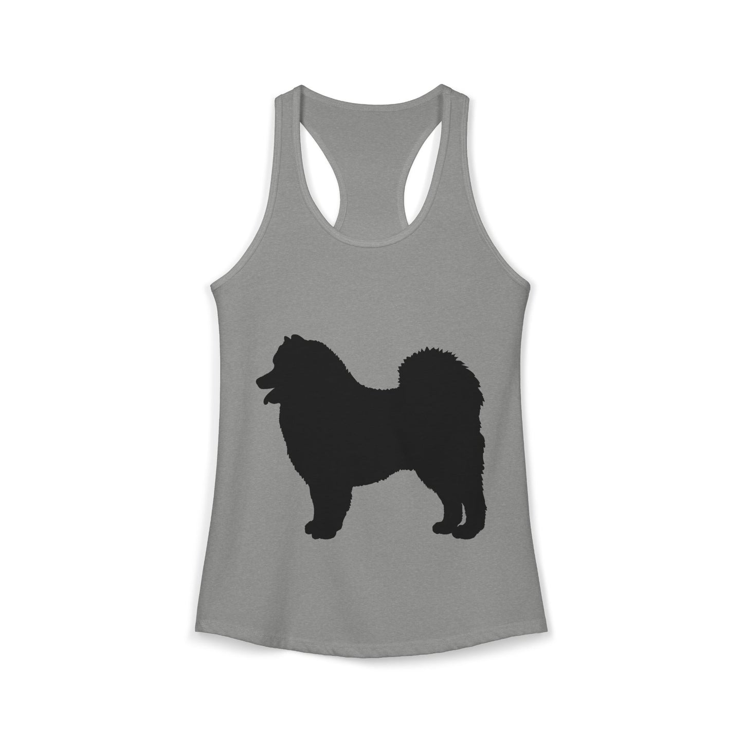 Samoyed Silhouette Women's Racerback Tank