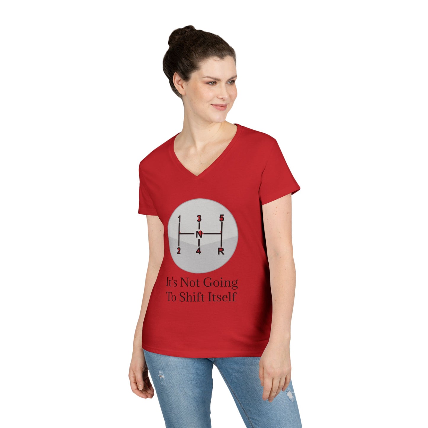 Shift Itself Women's V-Neck T-Shirt