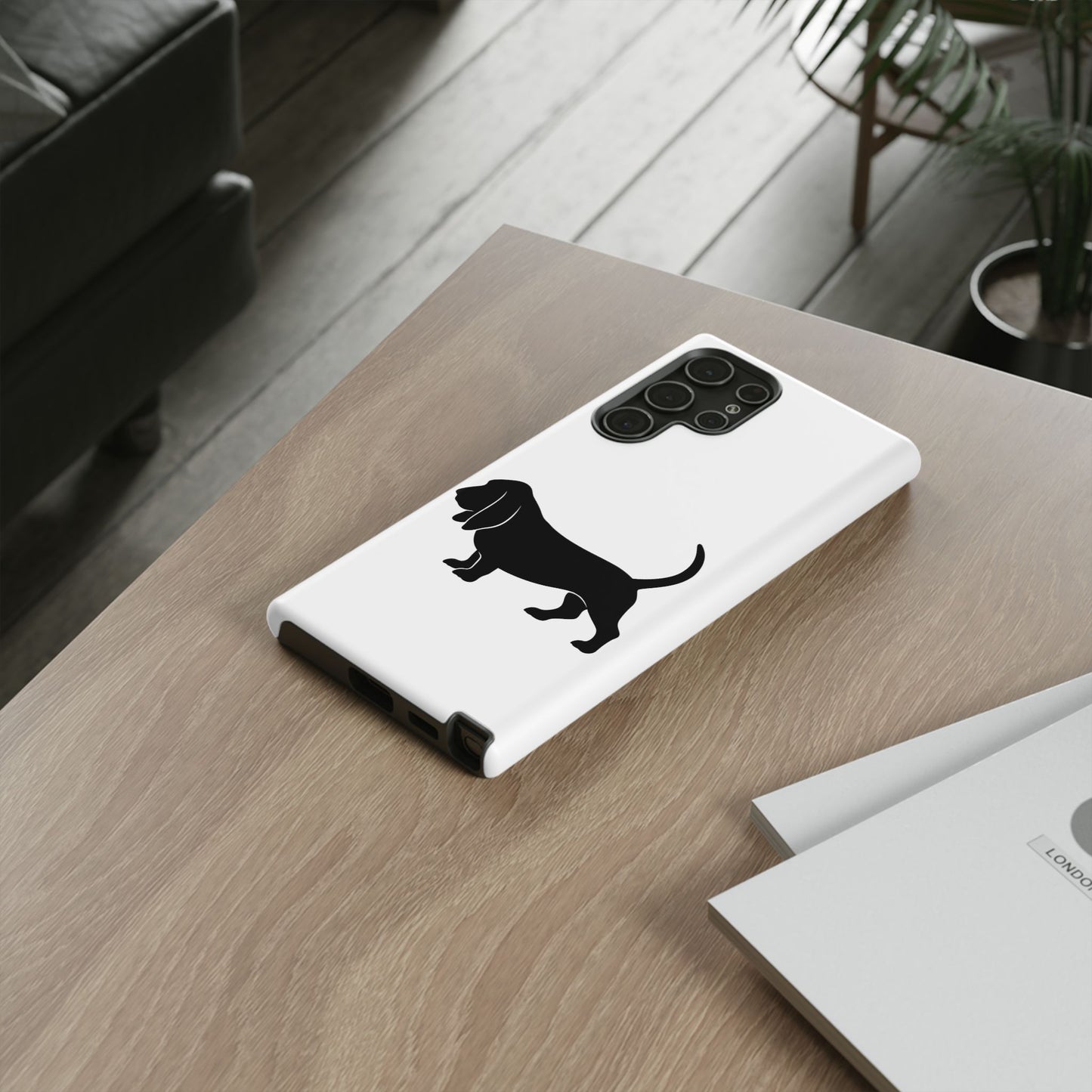 Basset Silhouette Samsung Case