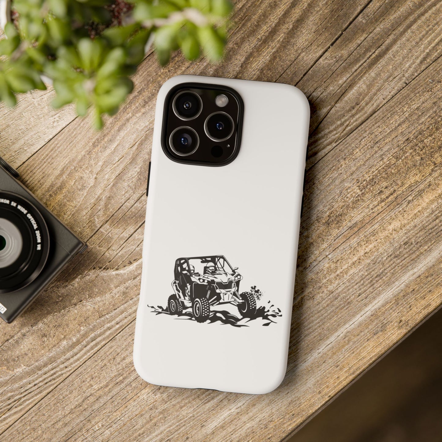 Slingin' Mud Side By Side iPhone Case