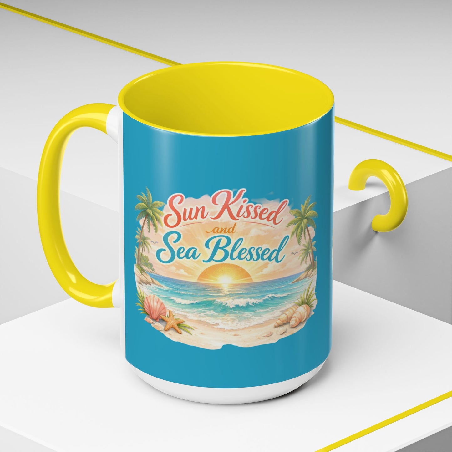 Sun Kissed 2-Tone Coffee Mug