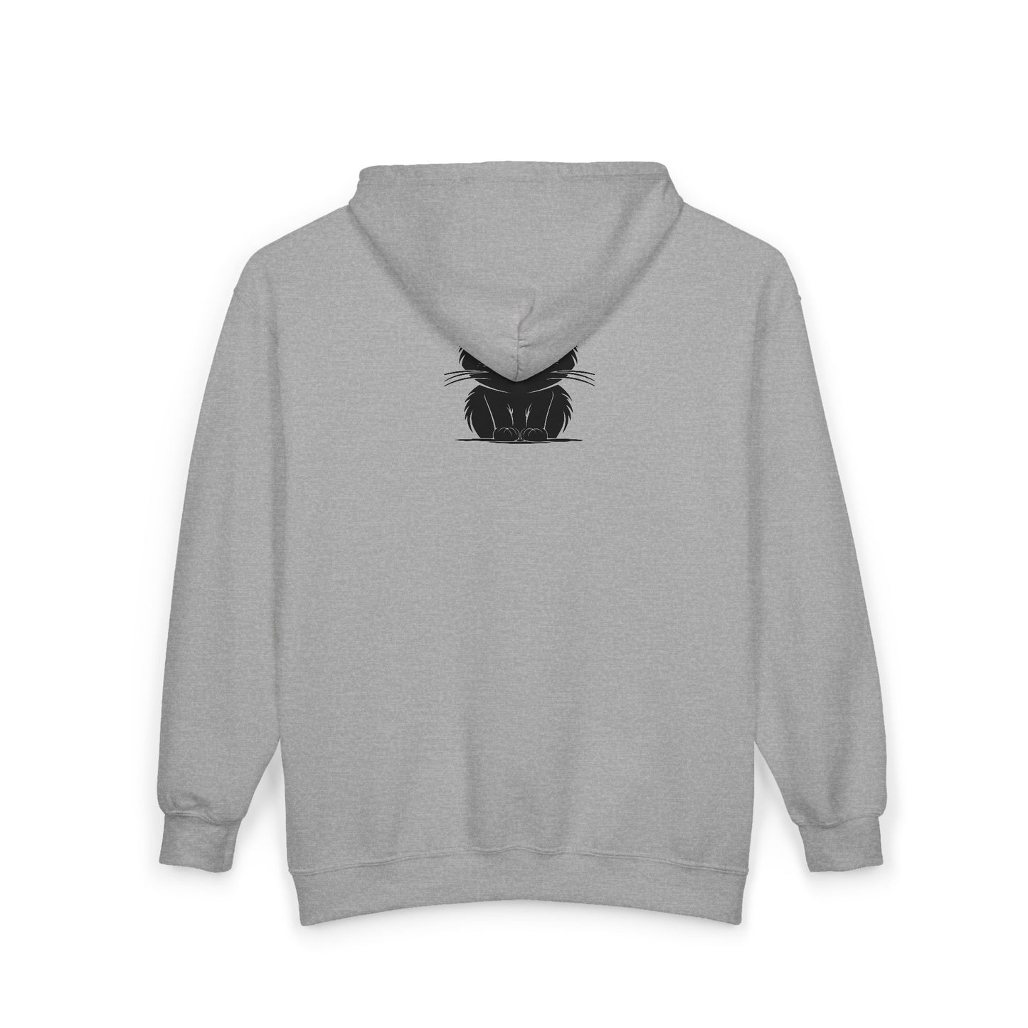 Angry Cat Unisex Full Zip Hoodie