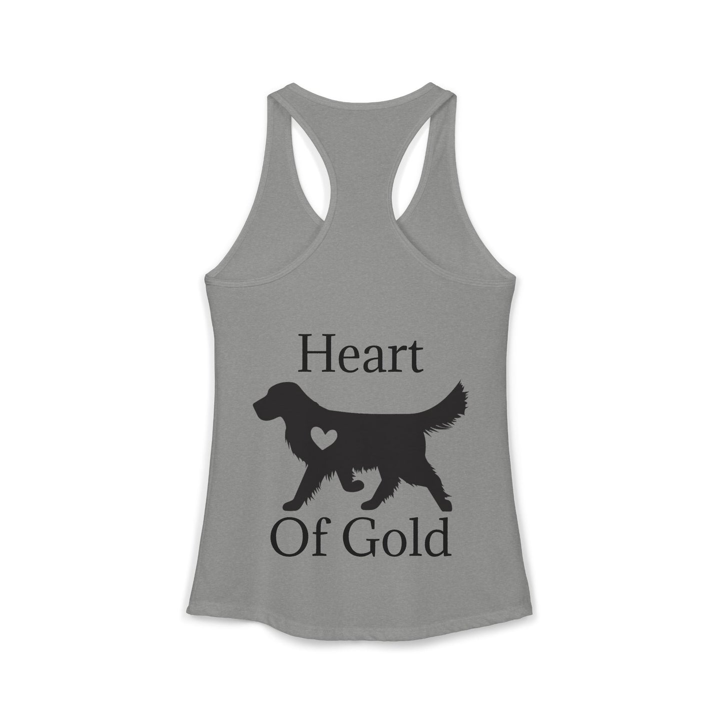 Heart Of Gold Women's Racerback Tank