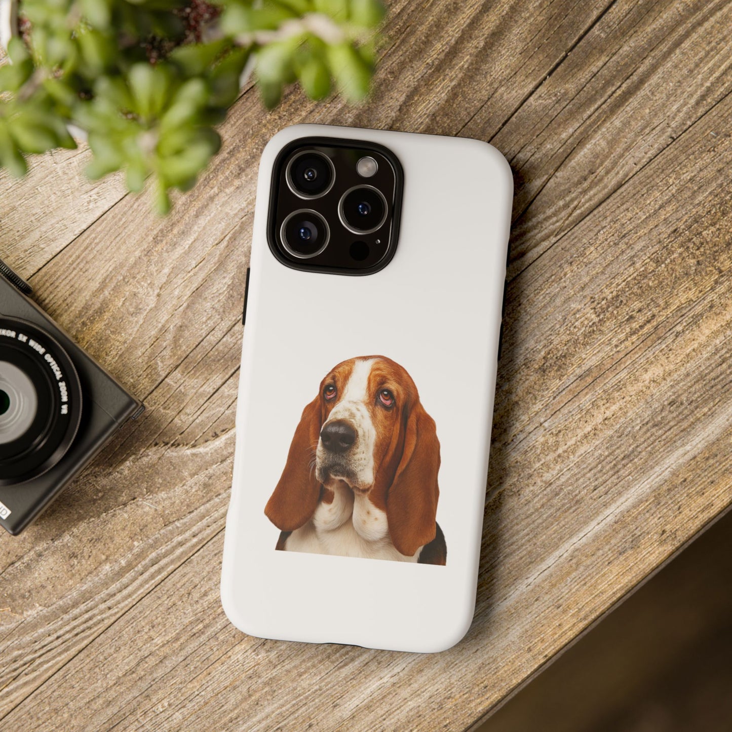 Basset Head iPhone Case