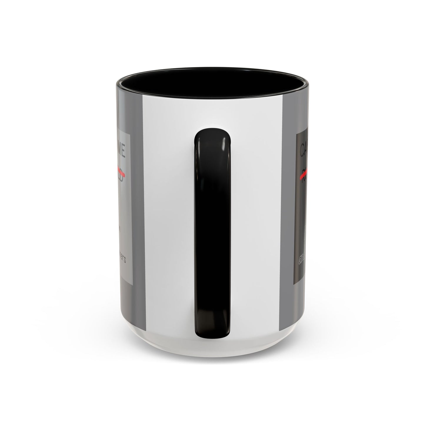 Caffeine Lets Me 2-Tone Coffee Mug