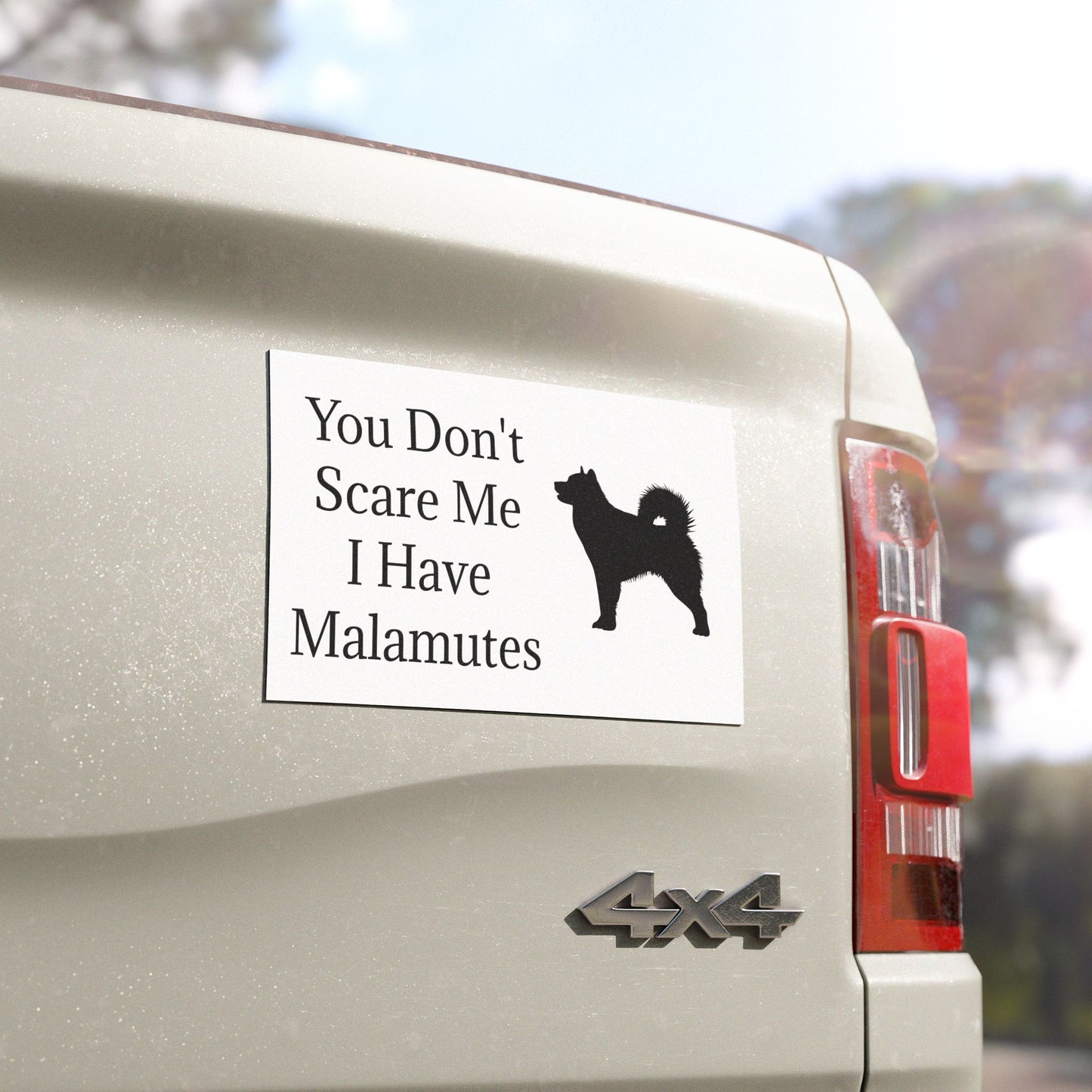 You Don't Scare Me Indoor/Outdoor Magnet