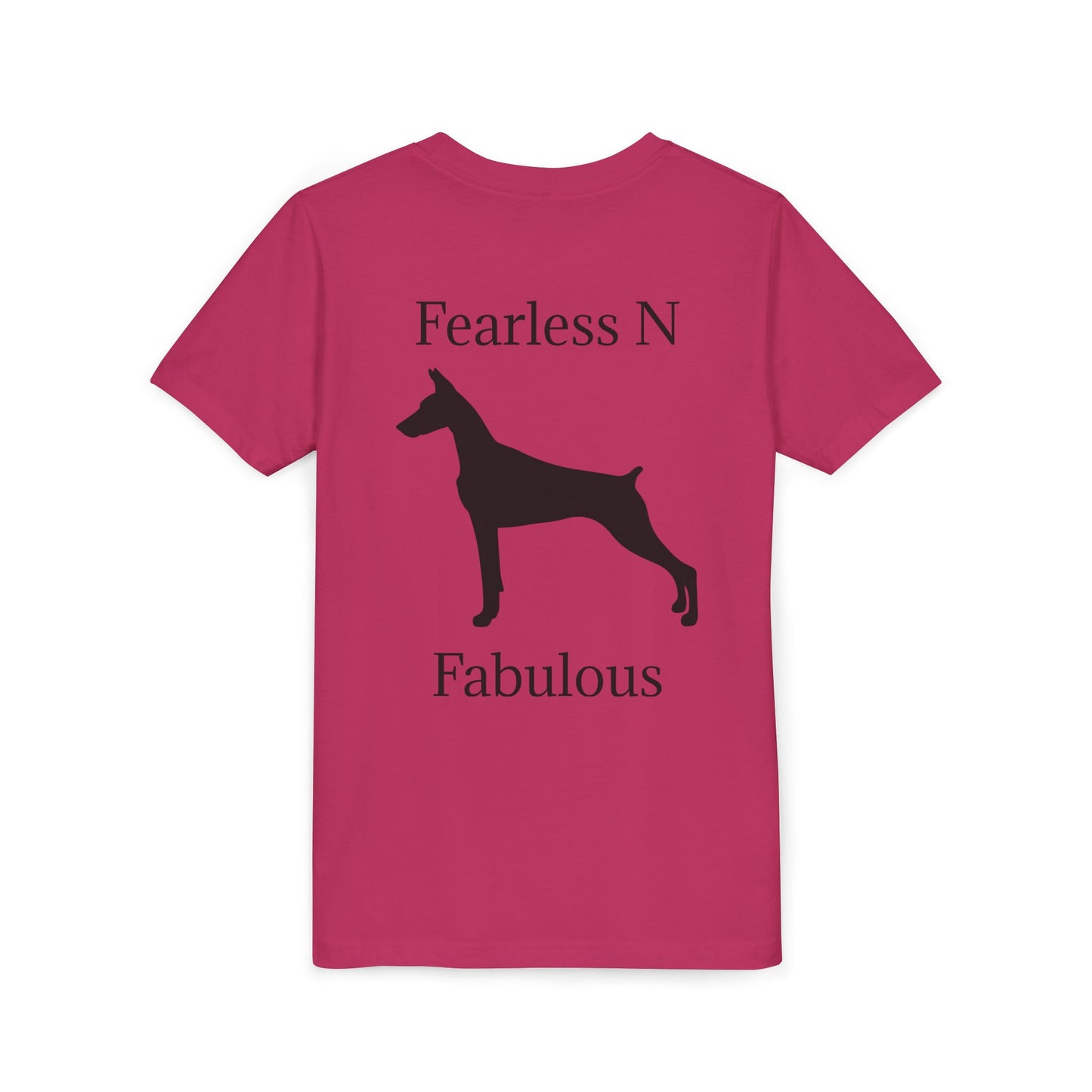 Fearless N Fabulous Youth Unisex Short Sleeve Crewneck Tee