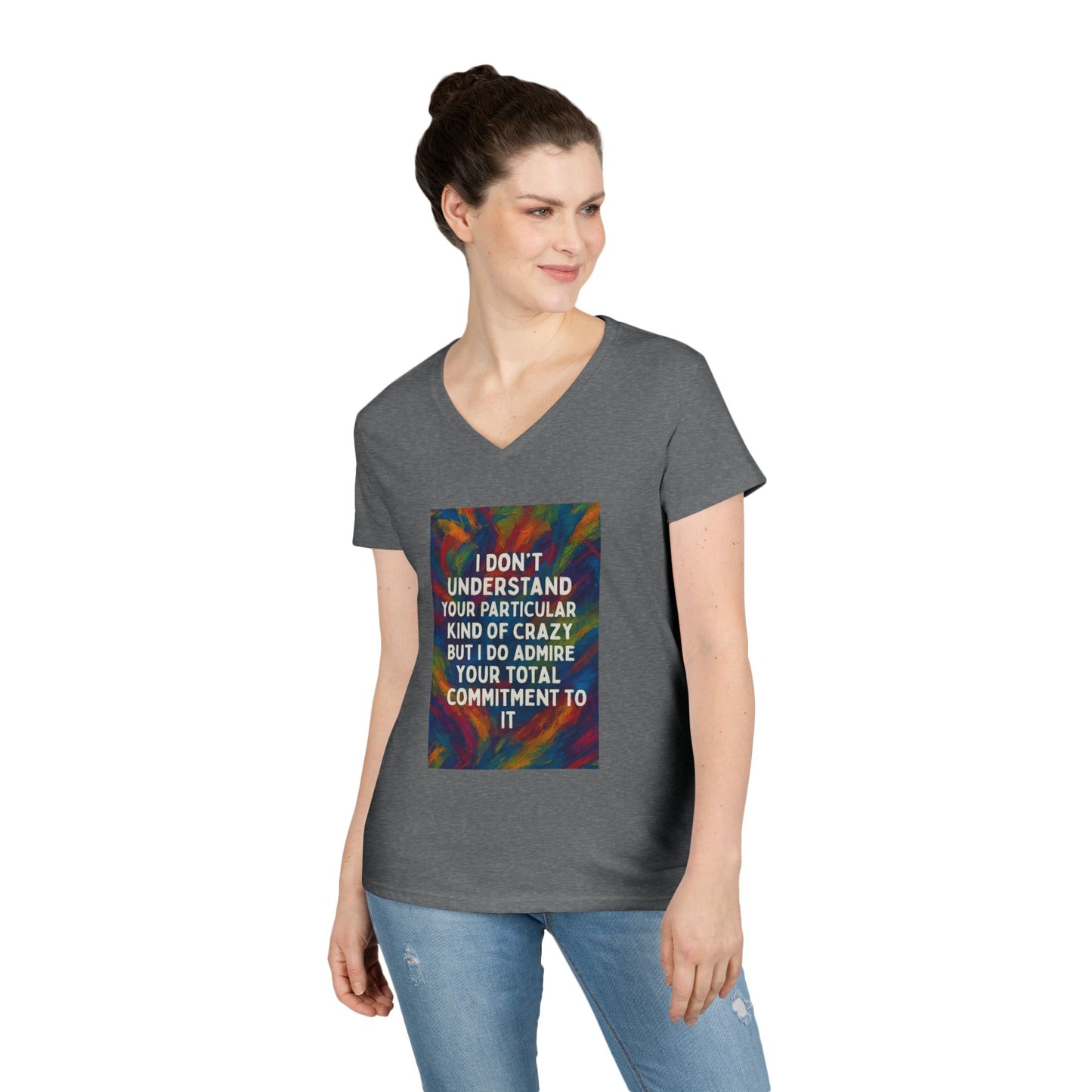 Kind Of Crazy Women's V-Neck T-Shirt