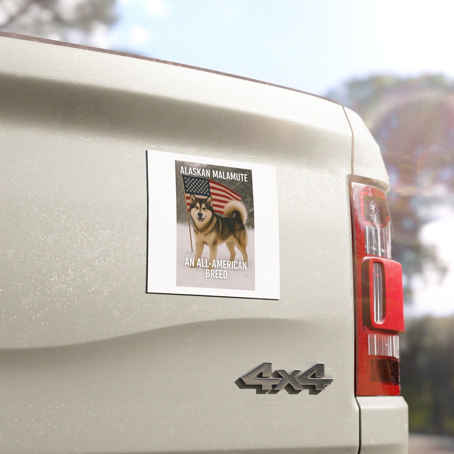 All-American Breed Indoor/Outdoor Magnet
