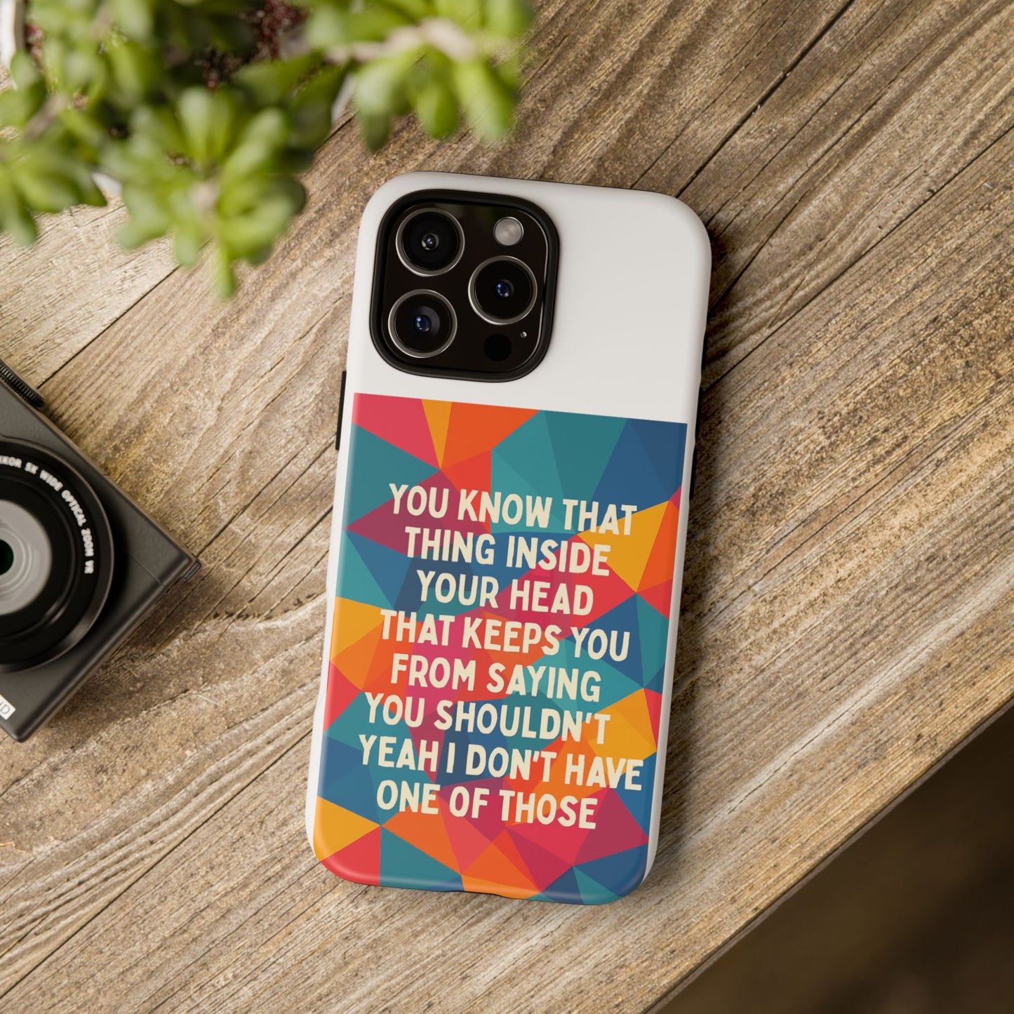 No Filter iPhone Case