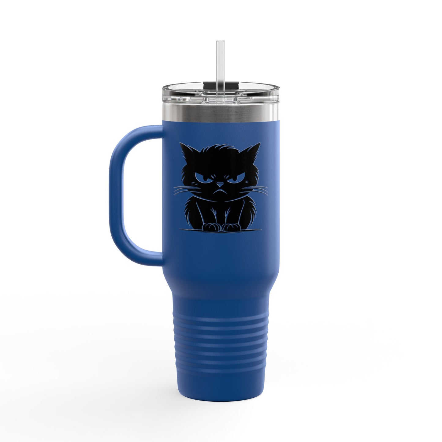 Angry Cat Insulated Travel Mug