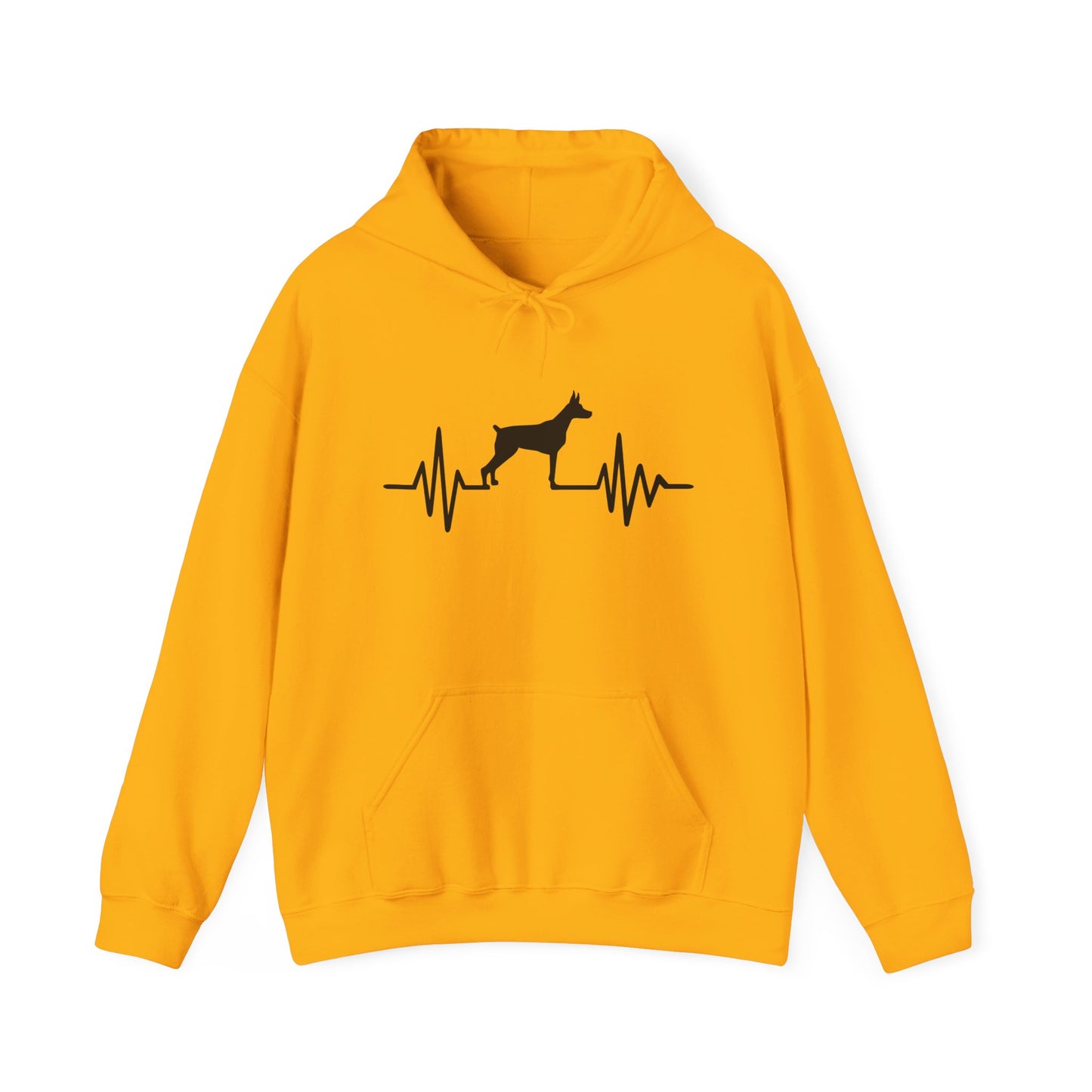 My Heart Beats For Dobermans Unisex Hoodie