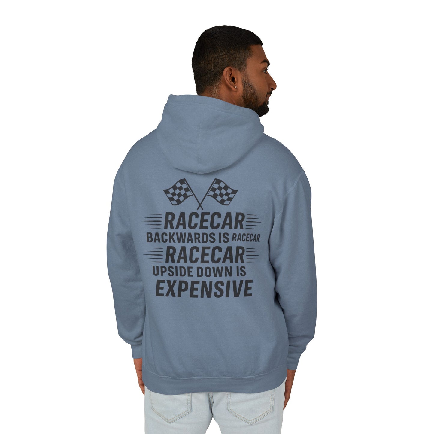 Racecar Backwards Unisex Lightweight Hoodie