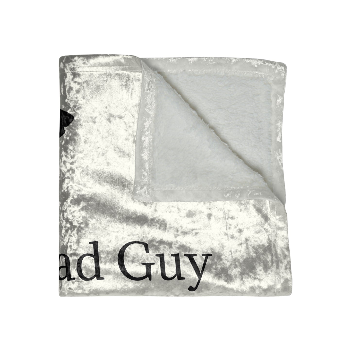 Bad Guy Crushed Velvet Blanket