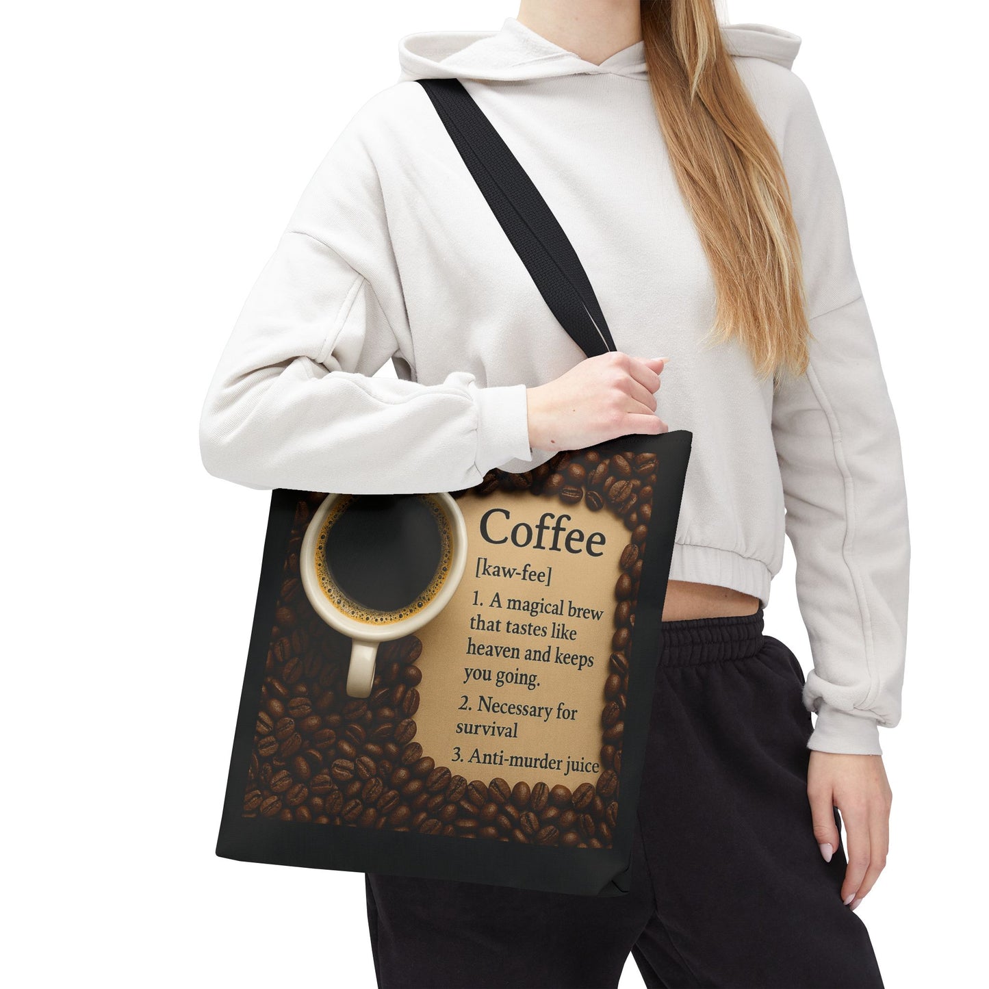 Coffee Definition Tote Bag