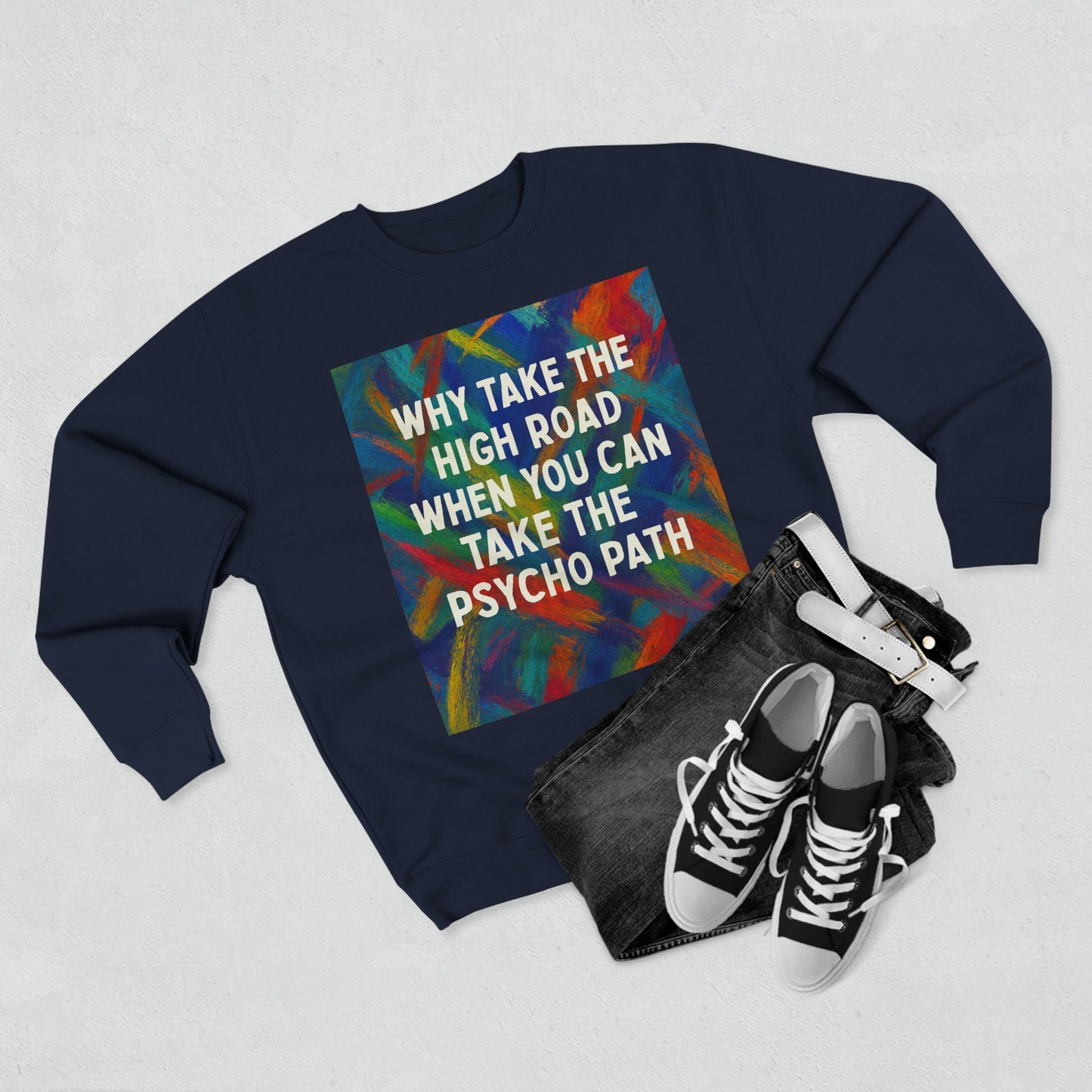 Psycho Path Unisex Crewneck Sweatshirt