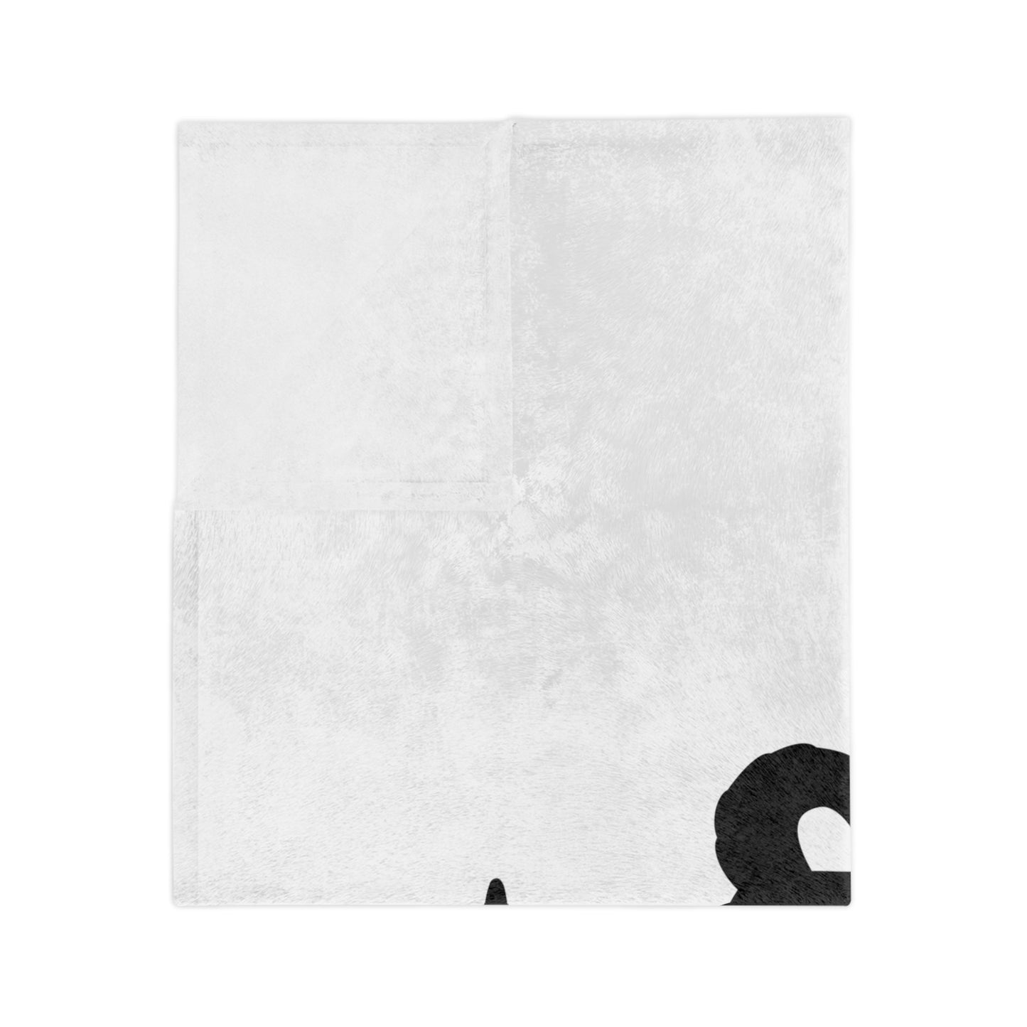 My Heart Beats For Malamutes Velveteen Microfiber Blanket