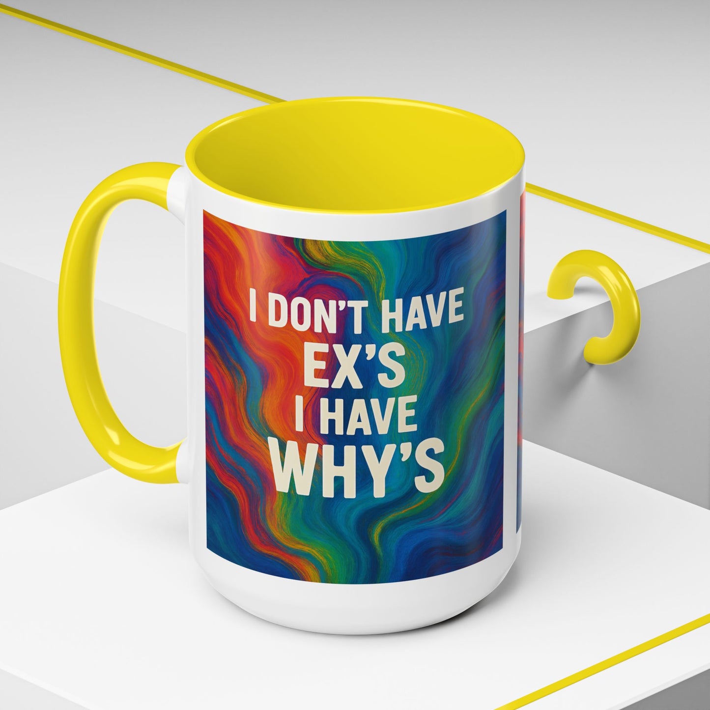X's And Y's 2-Tone Coffee Mug