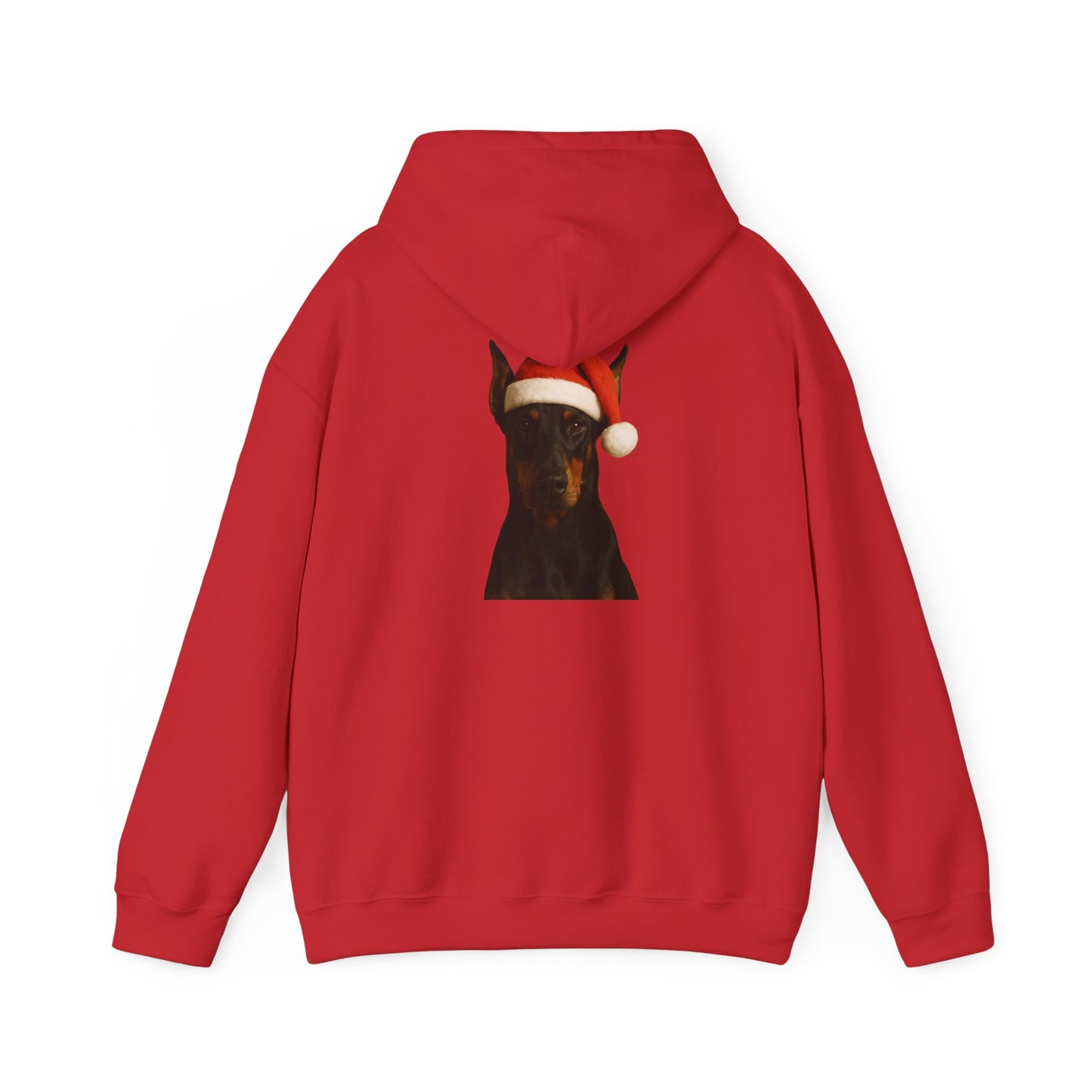 Santa Paws Doberman Unisex Hoodie