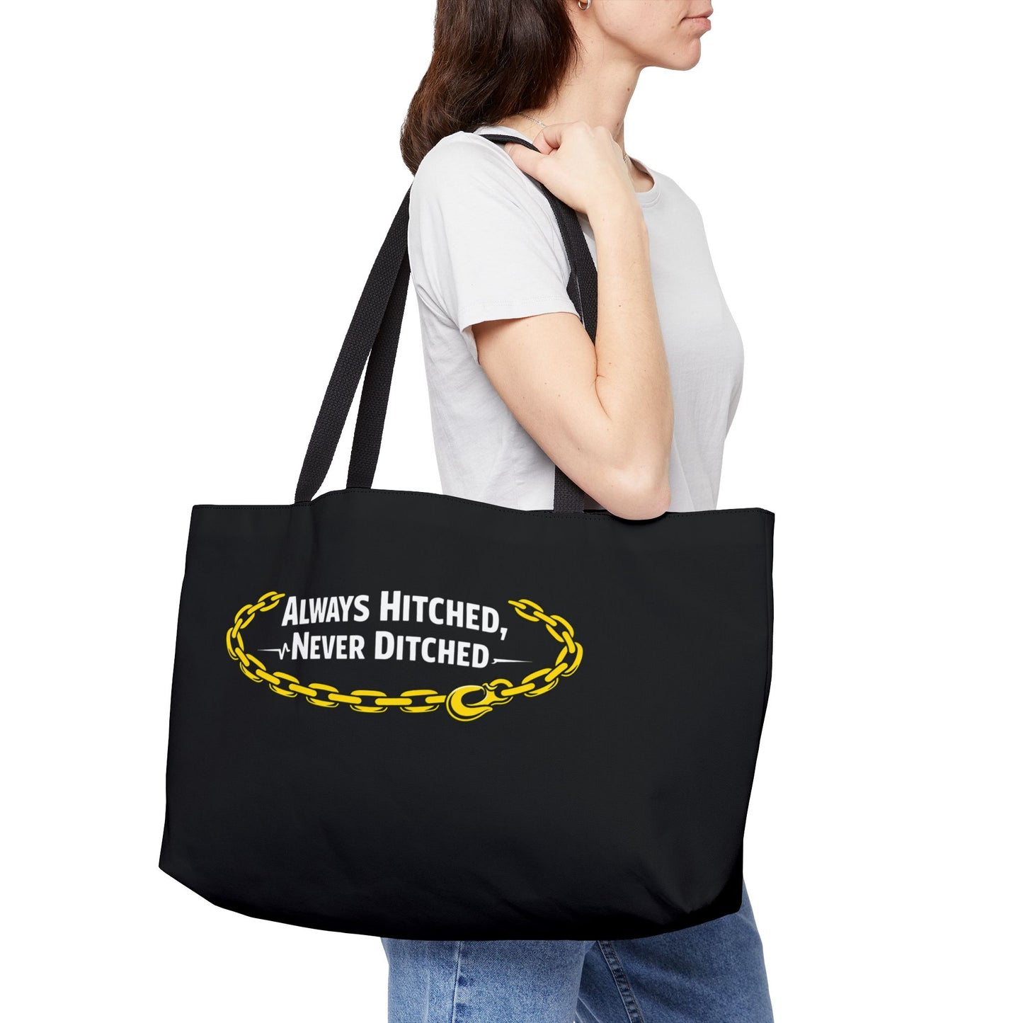 Always Hitched Weekender Tote Bag