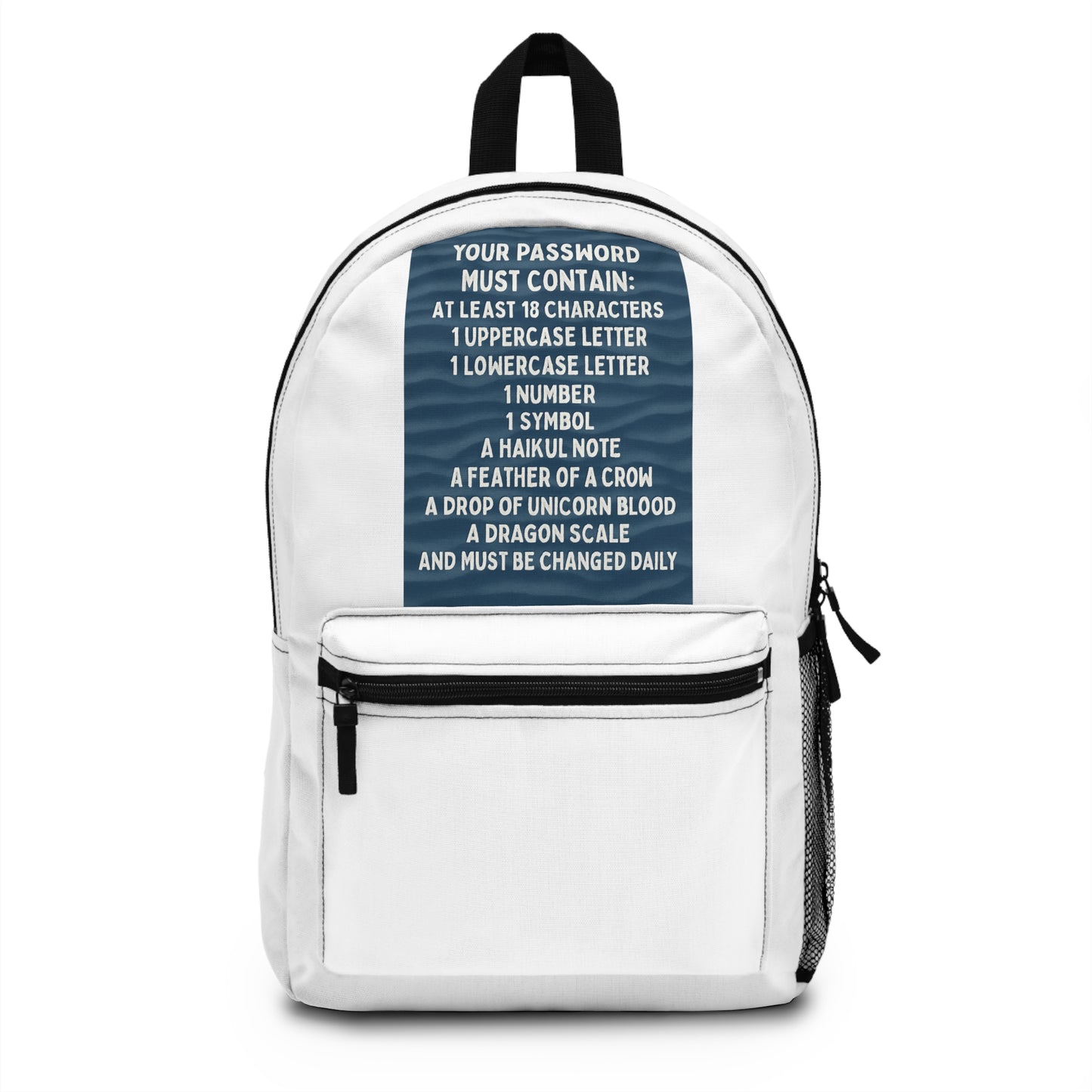 Password Backpack
