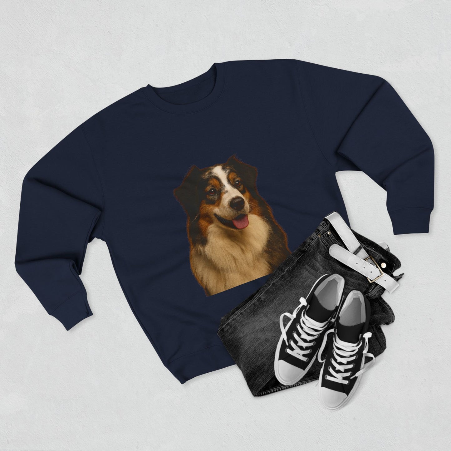 Aussie Head Unisex Crewneck Sweatshirt