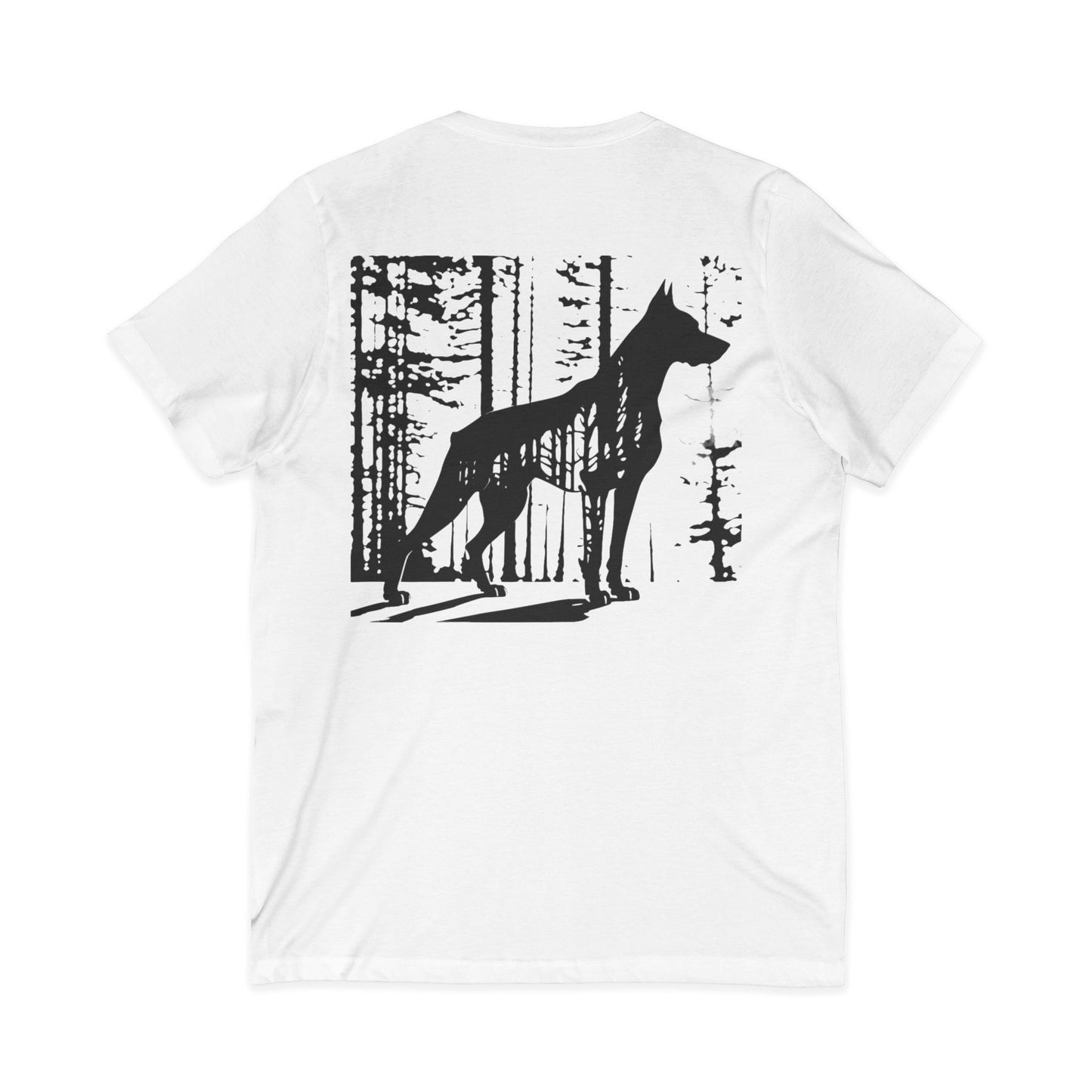 Watchful Eyes Unisex Short Sleeve V-Neck Tee