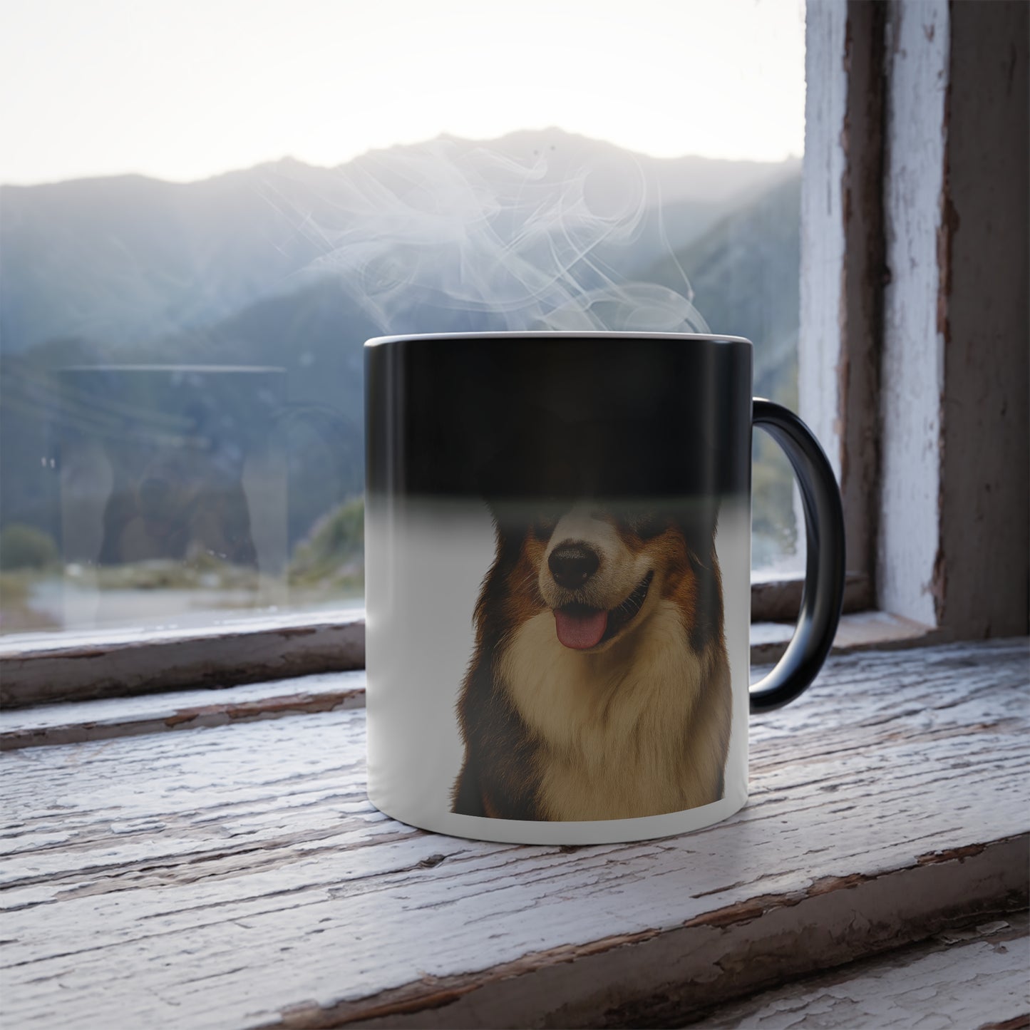 Aussie Head Color Changing Mug
