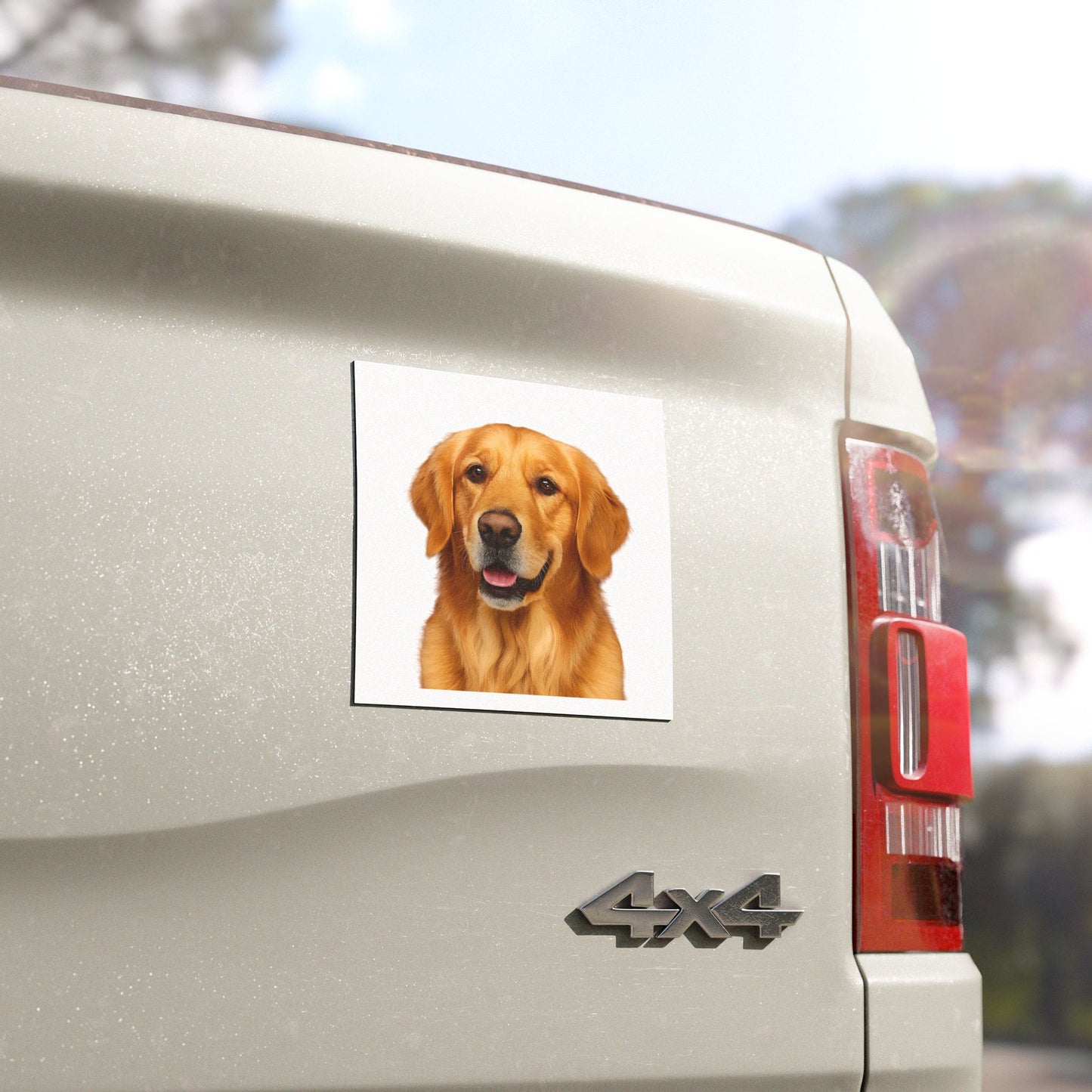 Golden Head Indoor/Outdoor Magnet