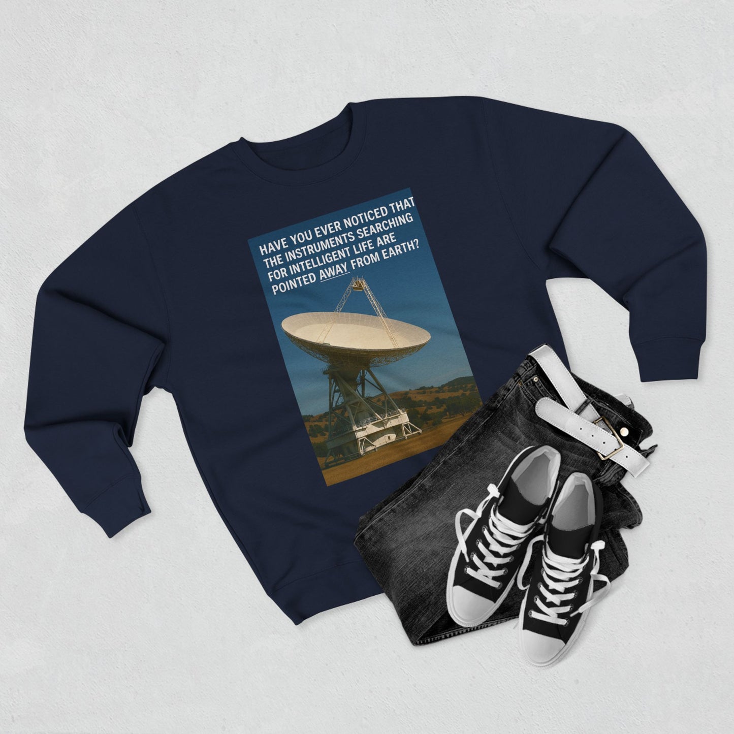 Intelligent Life Unisex Crewneck Sweatshirt
