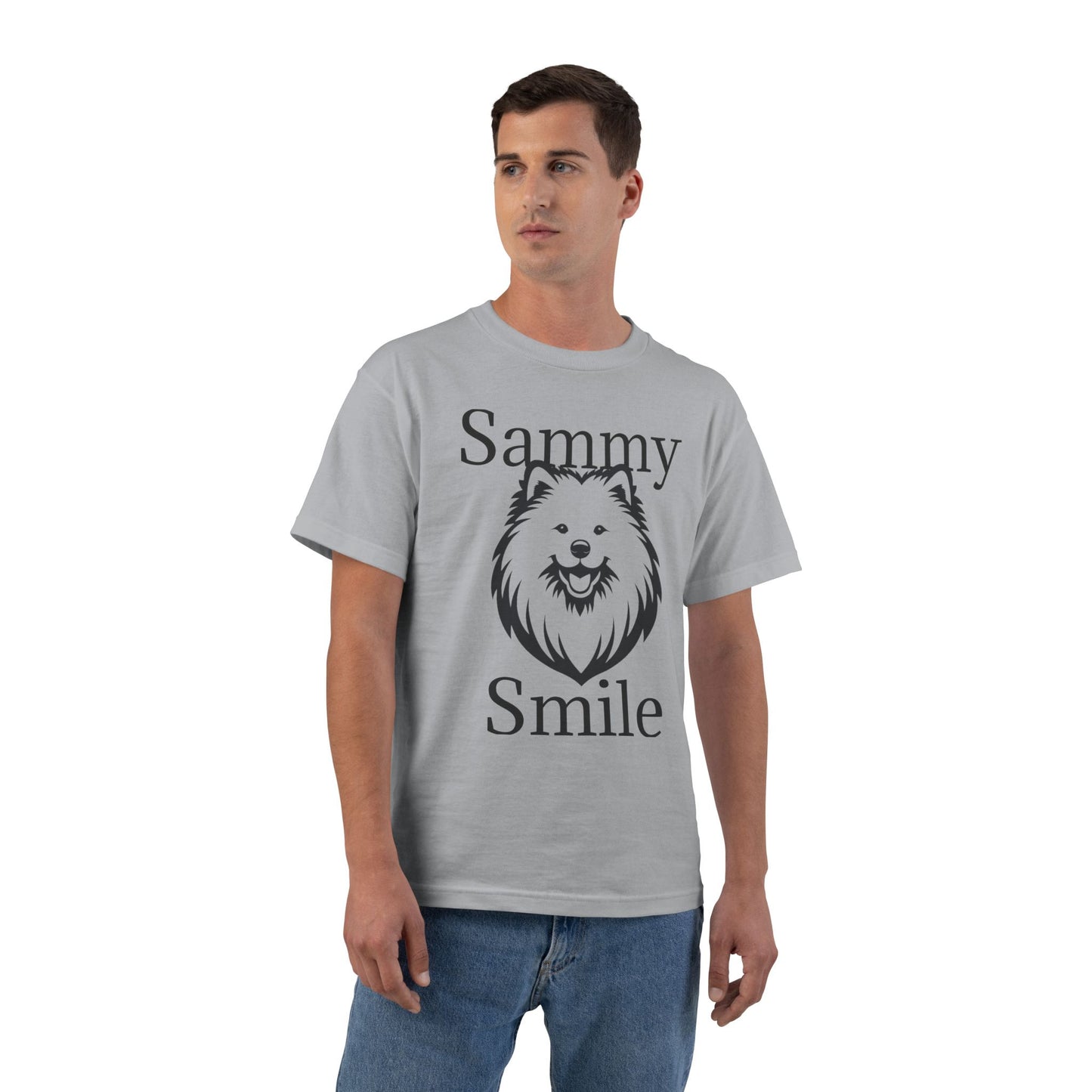 Sammy Smile Men's Short-Sleeve Crewneck Tee